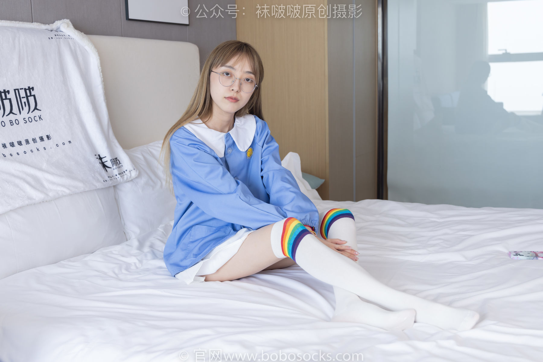 图片[93]-BoBoSocks袜啵啵 No.229 稚予-板鞋、皮鞋、两双大腿袜[155P]-六色网
