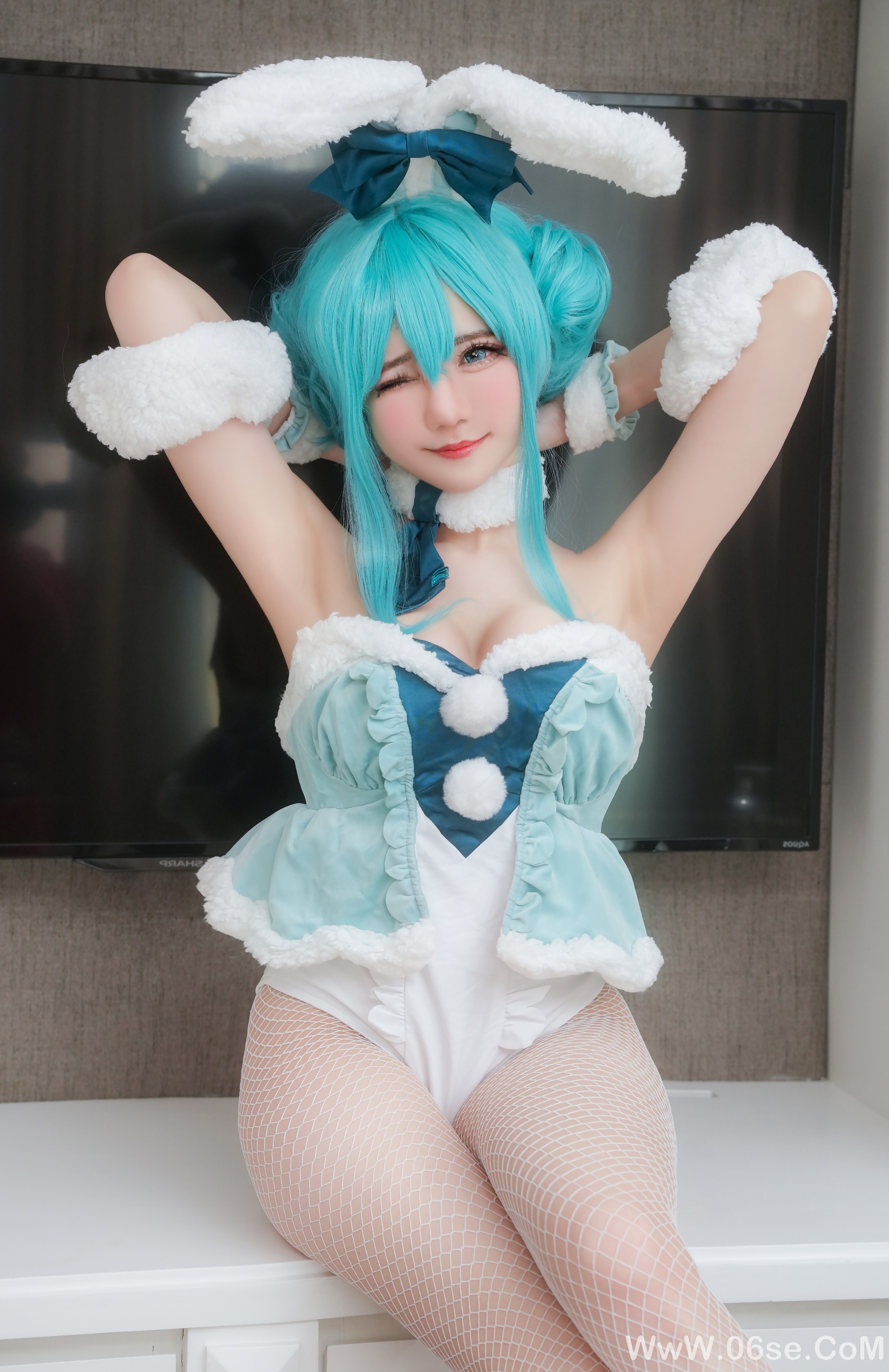 图片[2]-Sally Dorasnow – Miku bunnygirl[21P]-六色网