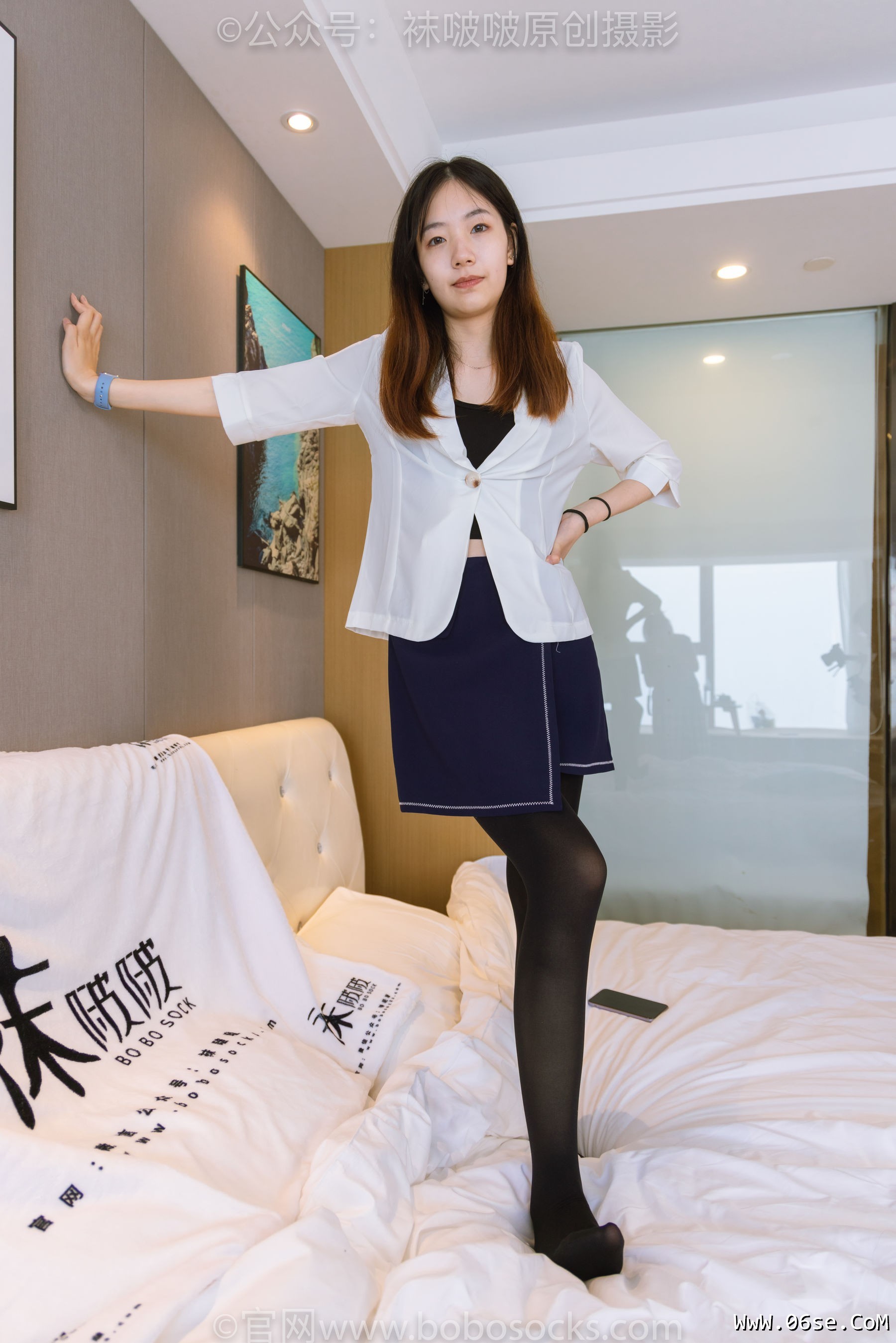 图片[12]-BoBoSocks袜啵啵 No.150 小甜豆-高跟鞋、厚黑丝[140P]-六色网