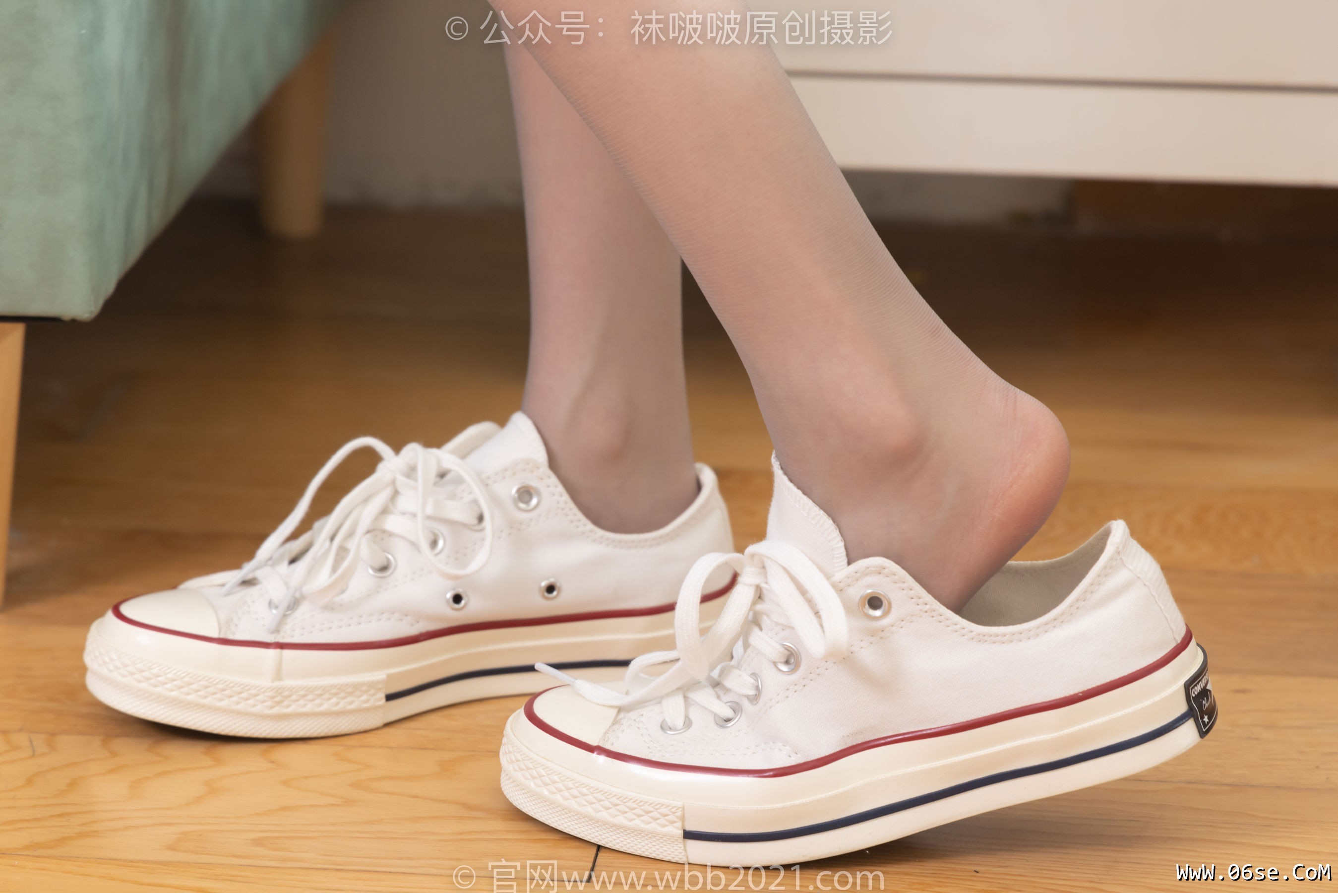 图片[86]-BoBoSocks袜啵啵 No.379 稚予 -板鞋、灰丝[140P]-六色网