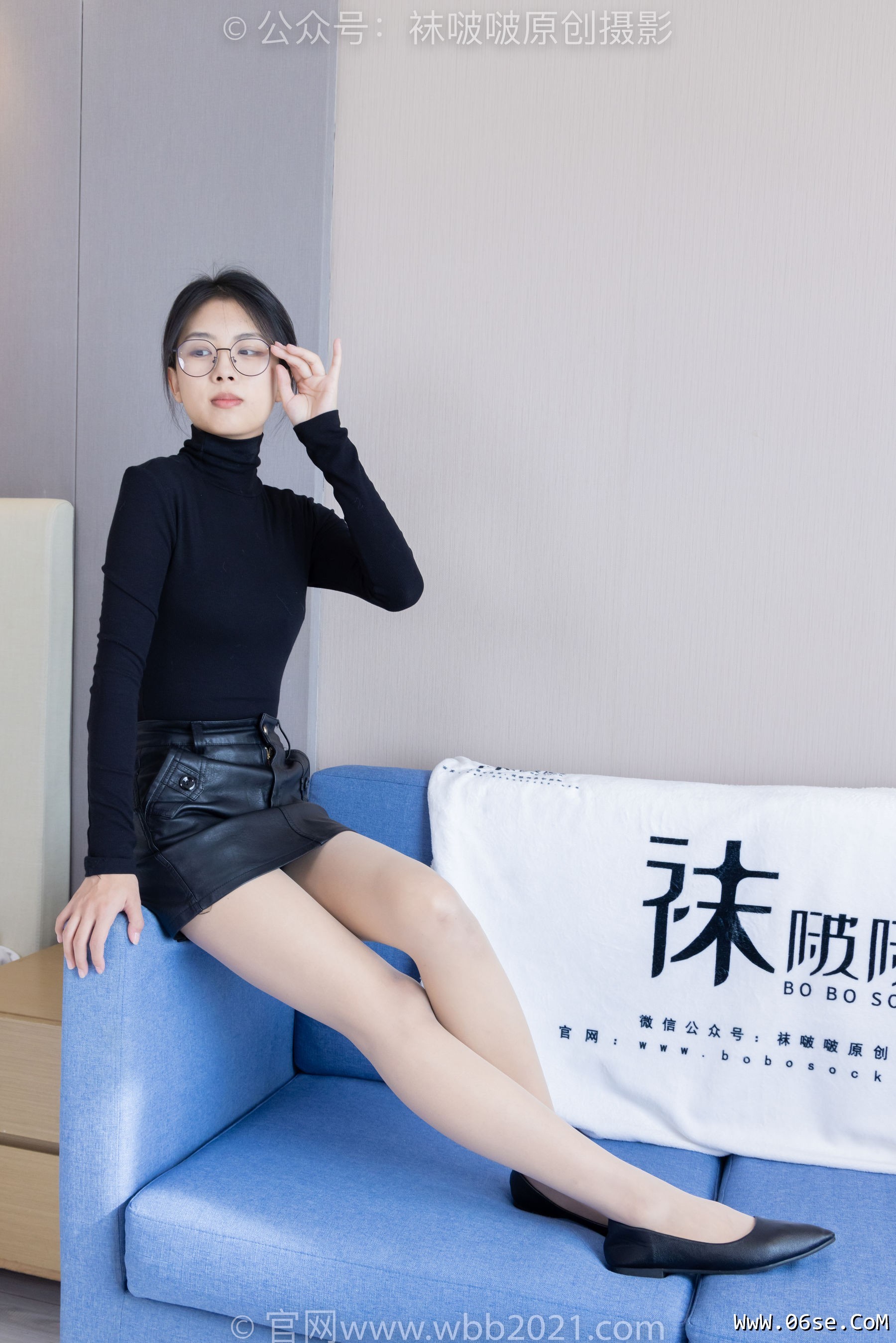 图片[59]-BoBoSocks袜啵啵 No.342 奶油 -平底鞋、肉丝、老头乐挠脚心剧情[140P]-六色网