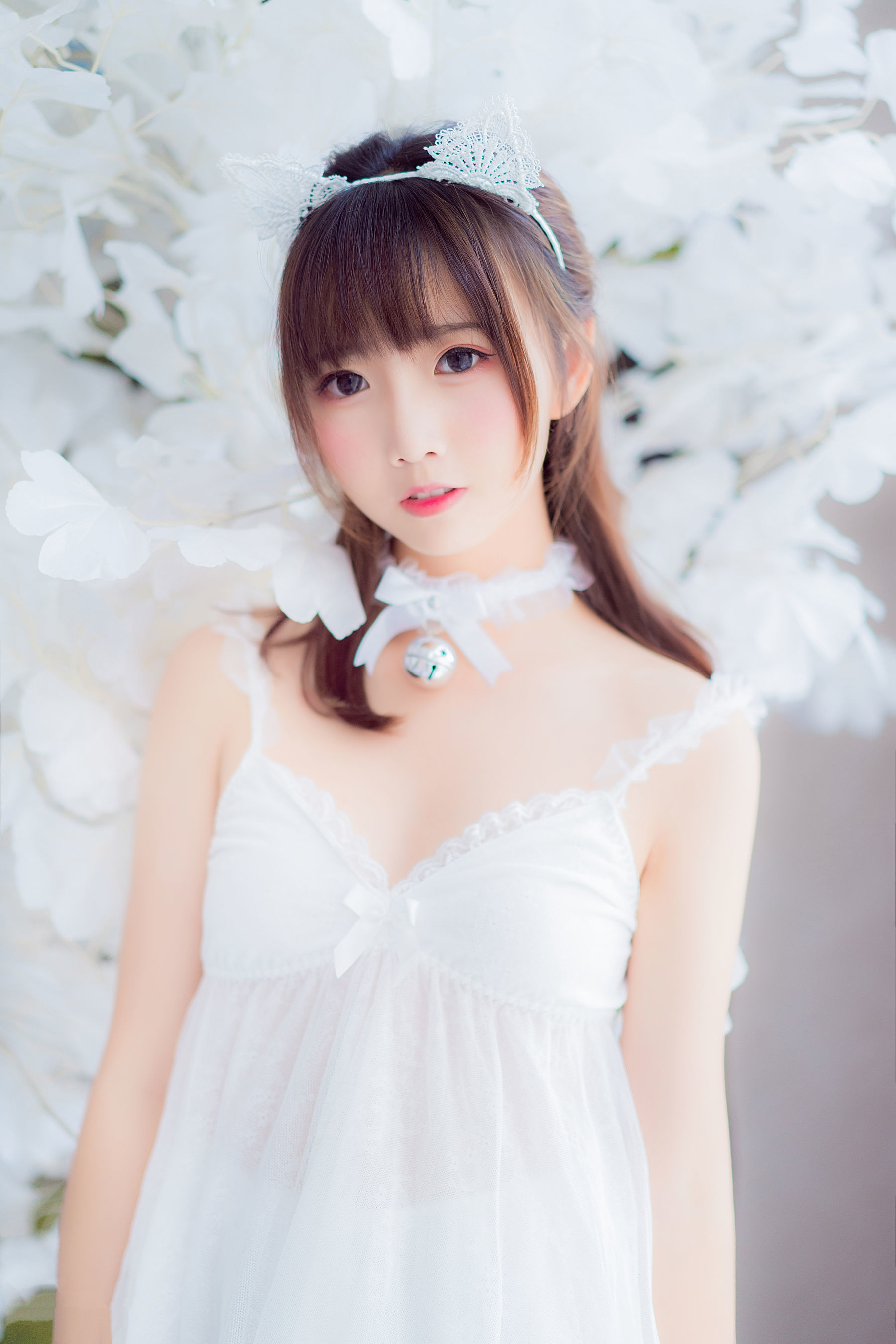 图片[27]-喵糖映画 VOL.415 白裙少女 [30P]-六色网