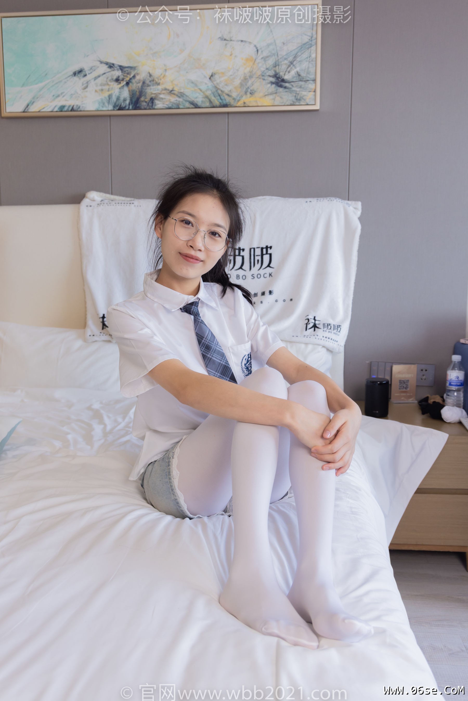 图片[143]-BoBoSocks袜啵啵 No.276 芝士 -皮鞋、厚白丝、裸足[144P]-六色网