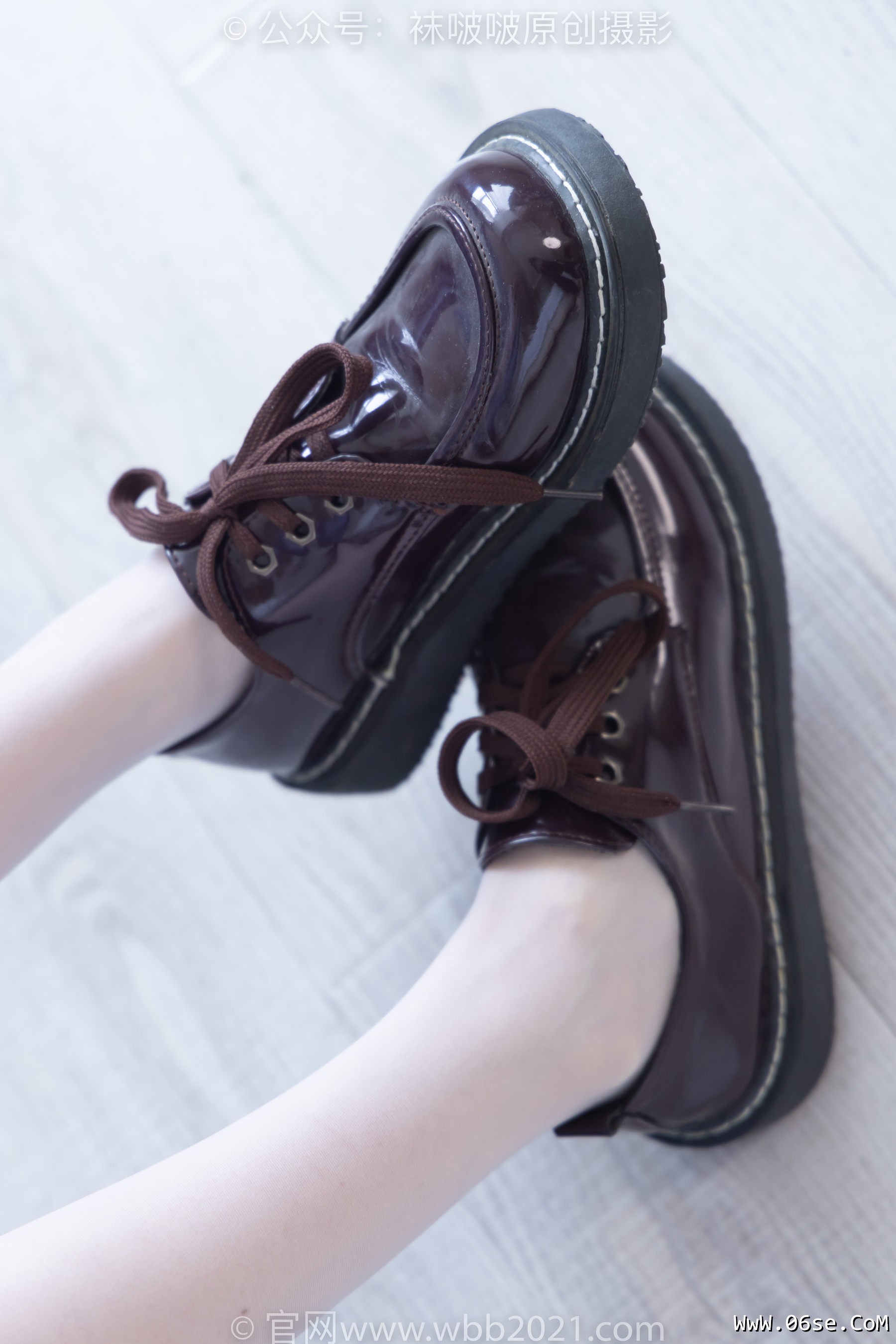 图片[68]-BoBoSocks袜啵啵 No.238 稚予-皮鞋、白丝、JK制服[153P]-六色网