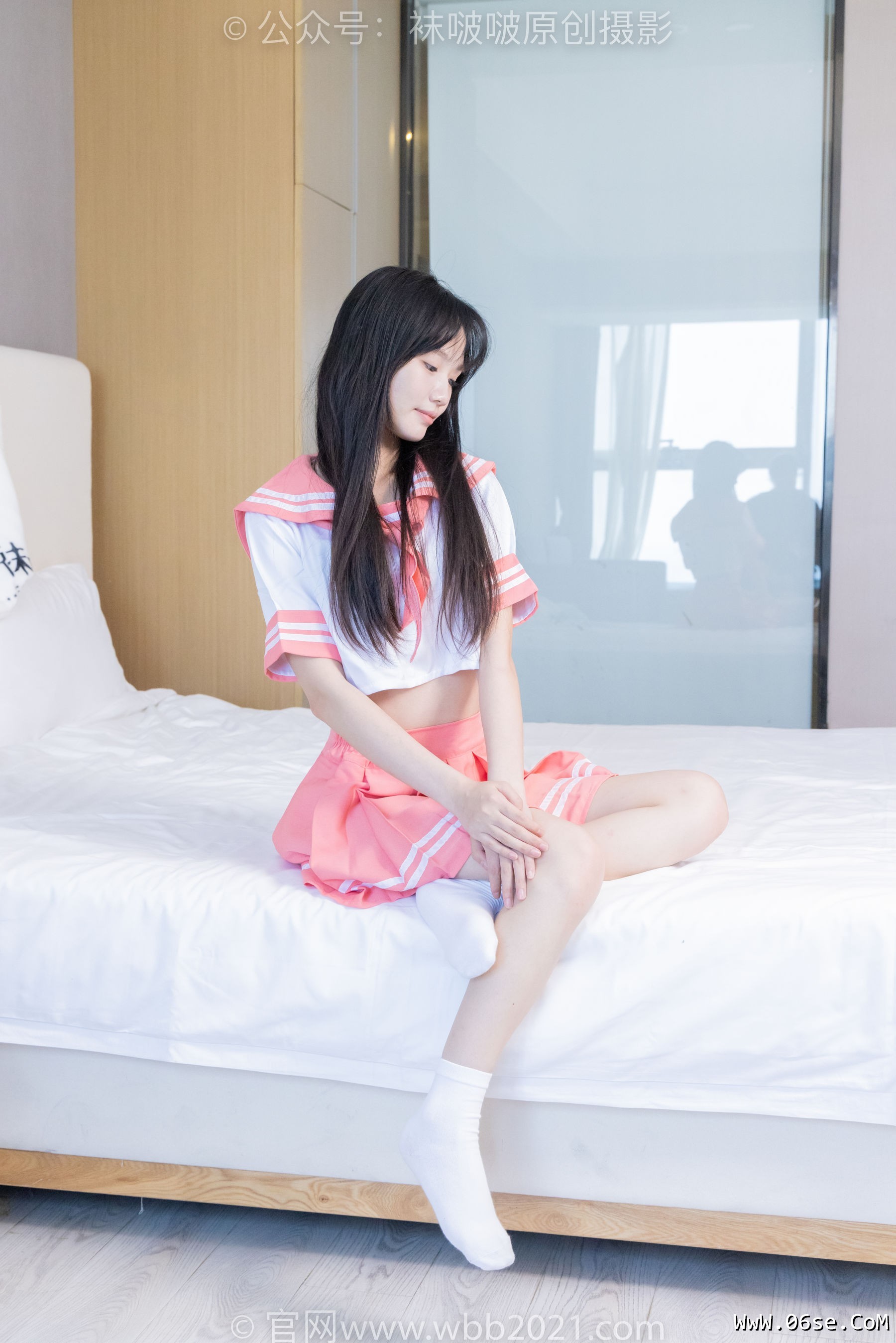 图片[22]-BoBoSocks袜啵啵 No.429 甜甜圈 -板鞋、白棉袜、过膝白棉袜[159P]-六色网