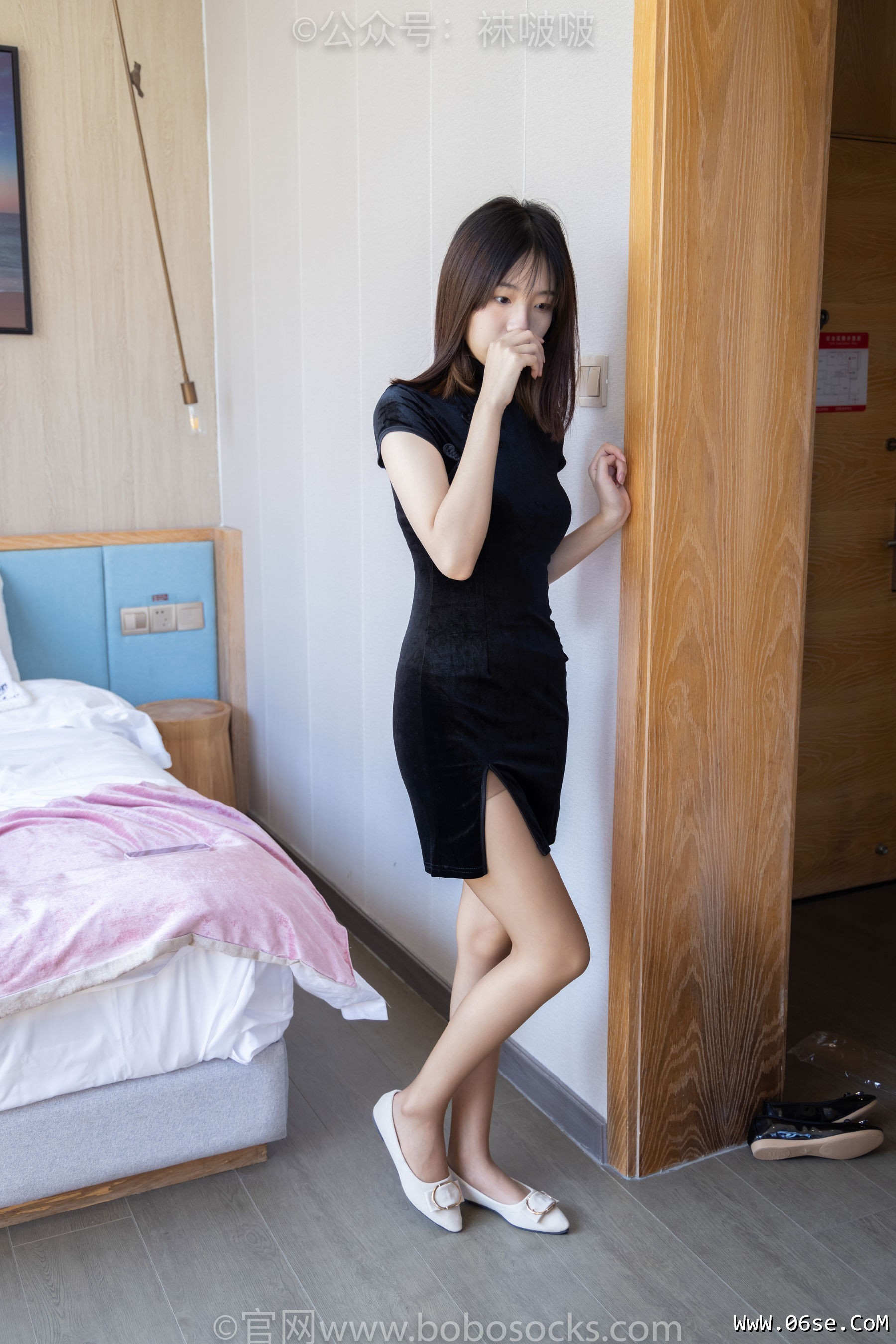 图片[8]-BoBoSocks袜啵啵 No.035 小甜豆-平底鞋、薄灰丝、薄咖啡丝[133P]-六色网