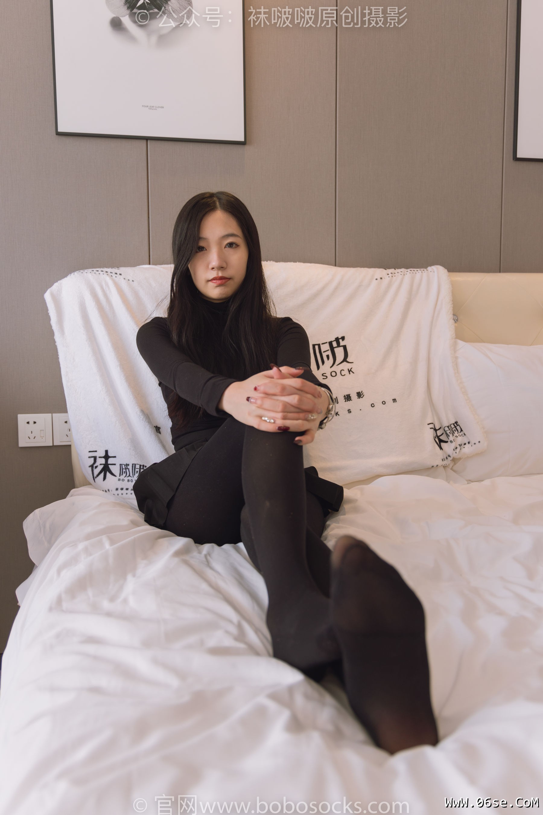 图片[118]-BoBoSocks袜啵啵 No.184 小甜豆-黑皮鞋、厚黑丝[140P]-六色网