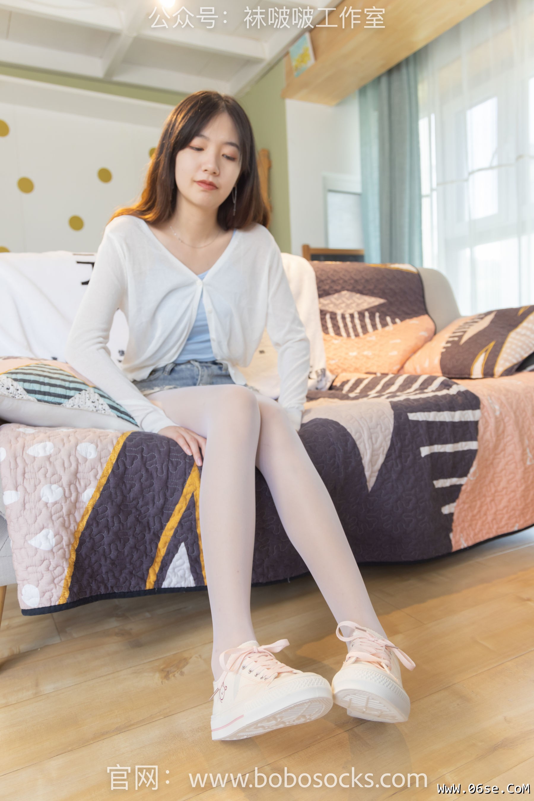 图片[11]-BoBoSocks袜啵啵 No.102 小甜豆-板鞋、白丝[140P]-六色网