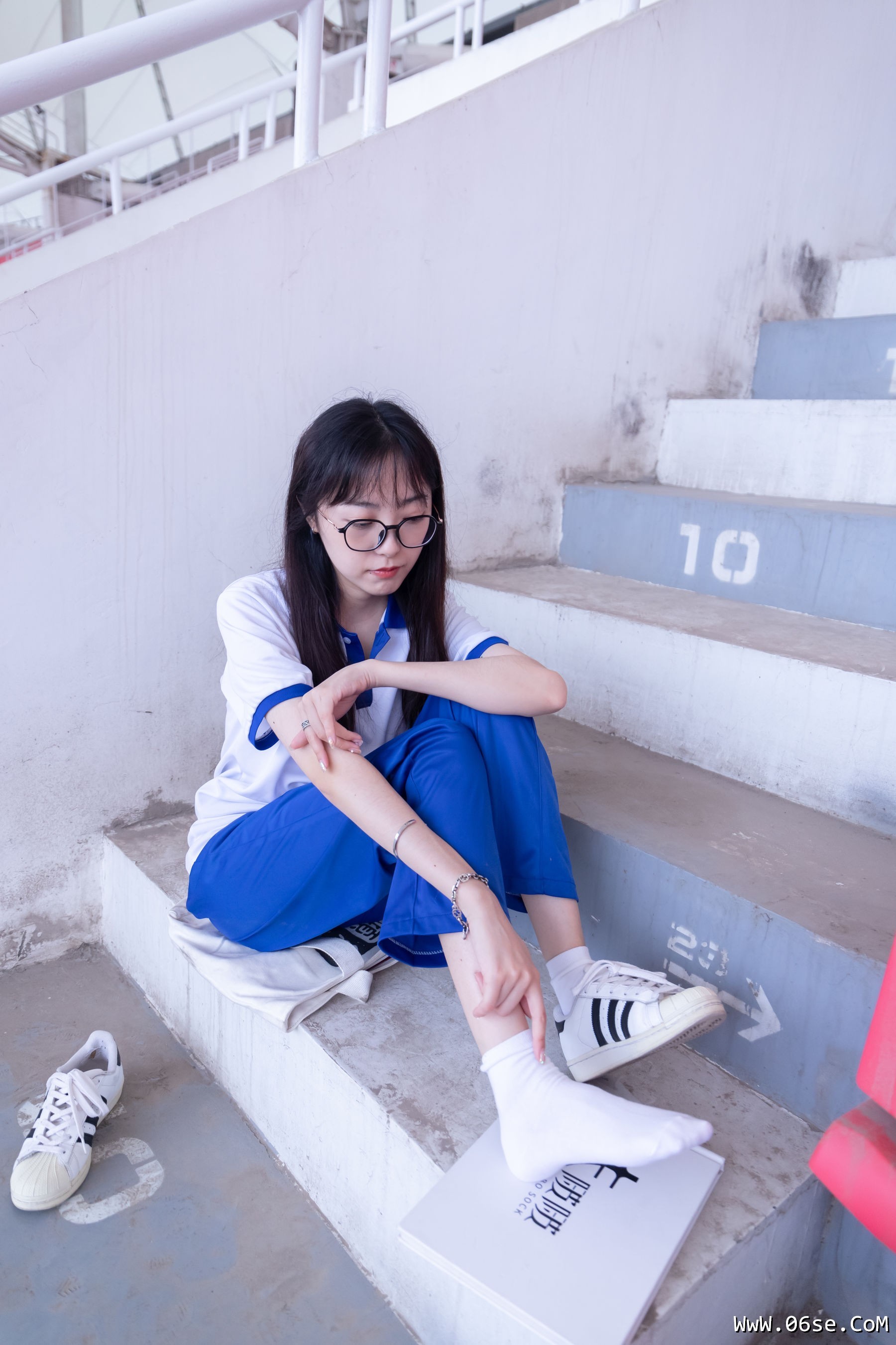 图片[43]-BoBoSocks袜啵啵 No.002 稚予-校服、贝壳头、白棉袜、裸足[139P]-六色网