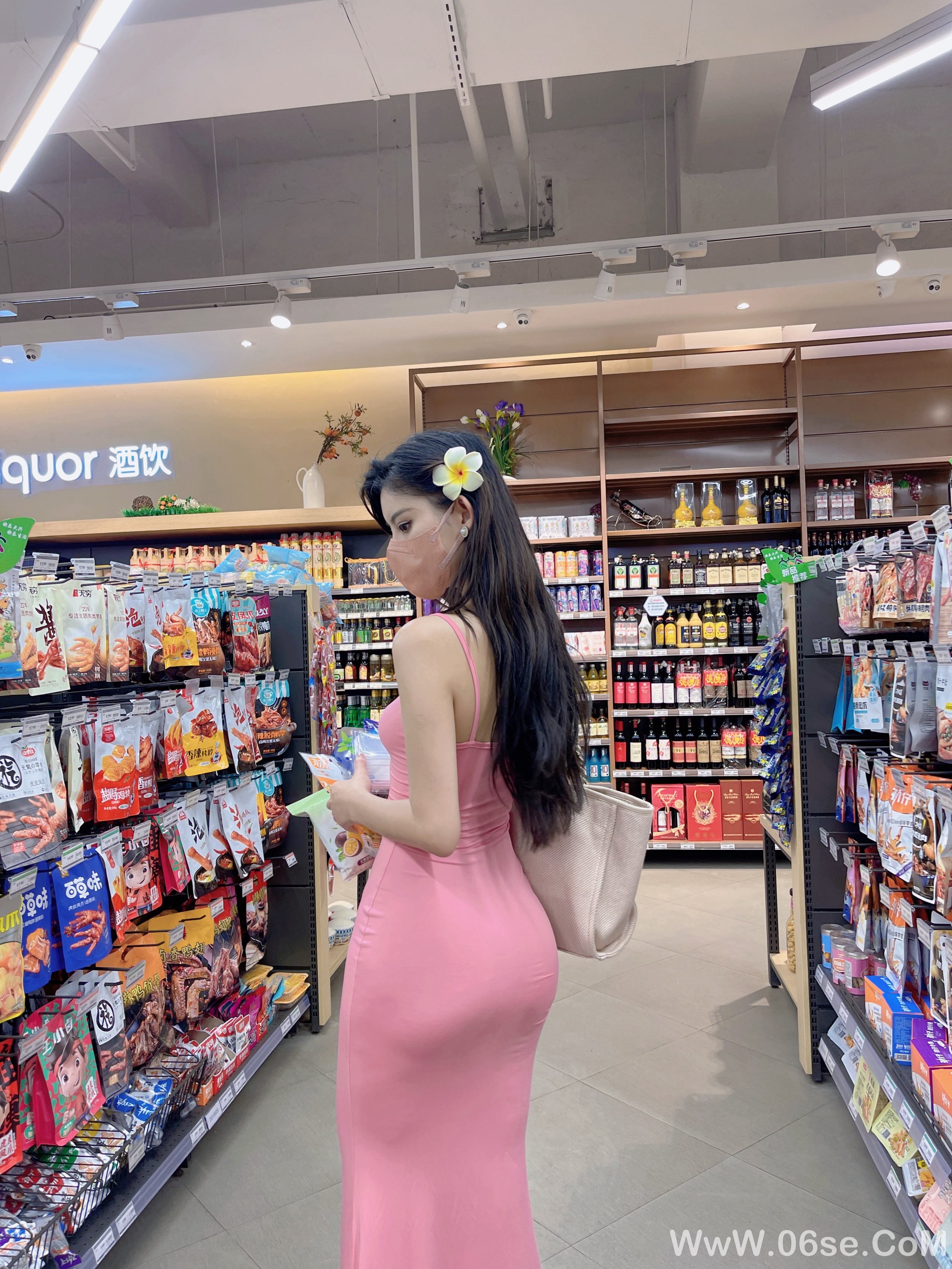 图片[9]-就是阿朱啊 – NO.050 逛超市 撸猫[26P]-六色网