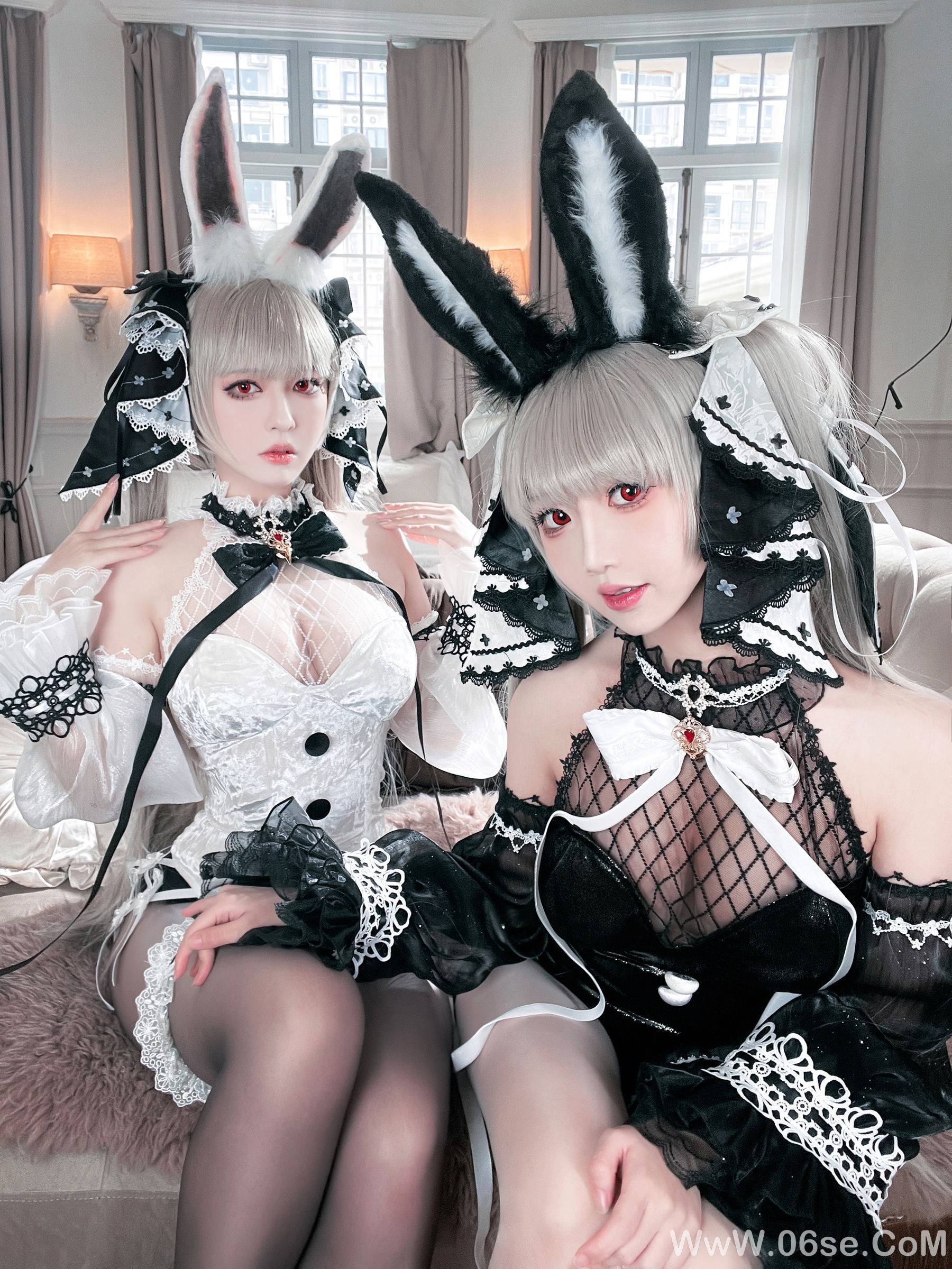 图片[54]-可爱人气Coser 面饼仙儿&半半子 – 碧蓝航线 可畏兔兔[57P]-六色网