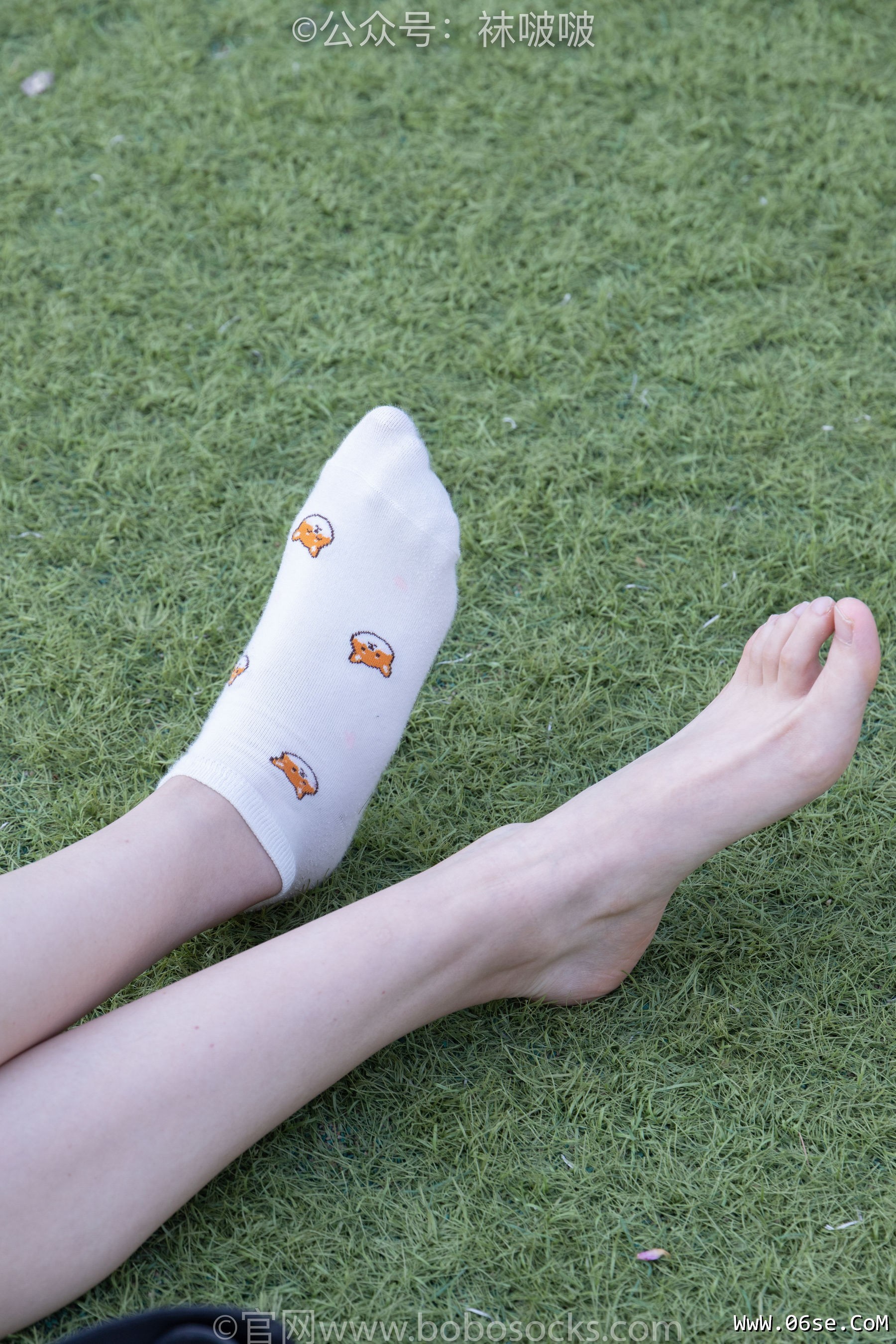 图片[73]-BoBoSocks袜啵啵 No.010 小甜豆-马丁靴、白色短棉袜、裸足[117P]-六色网