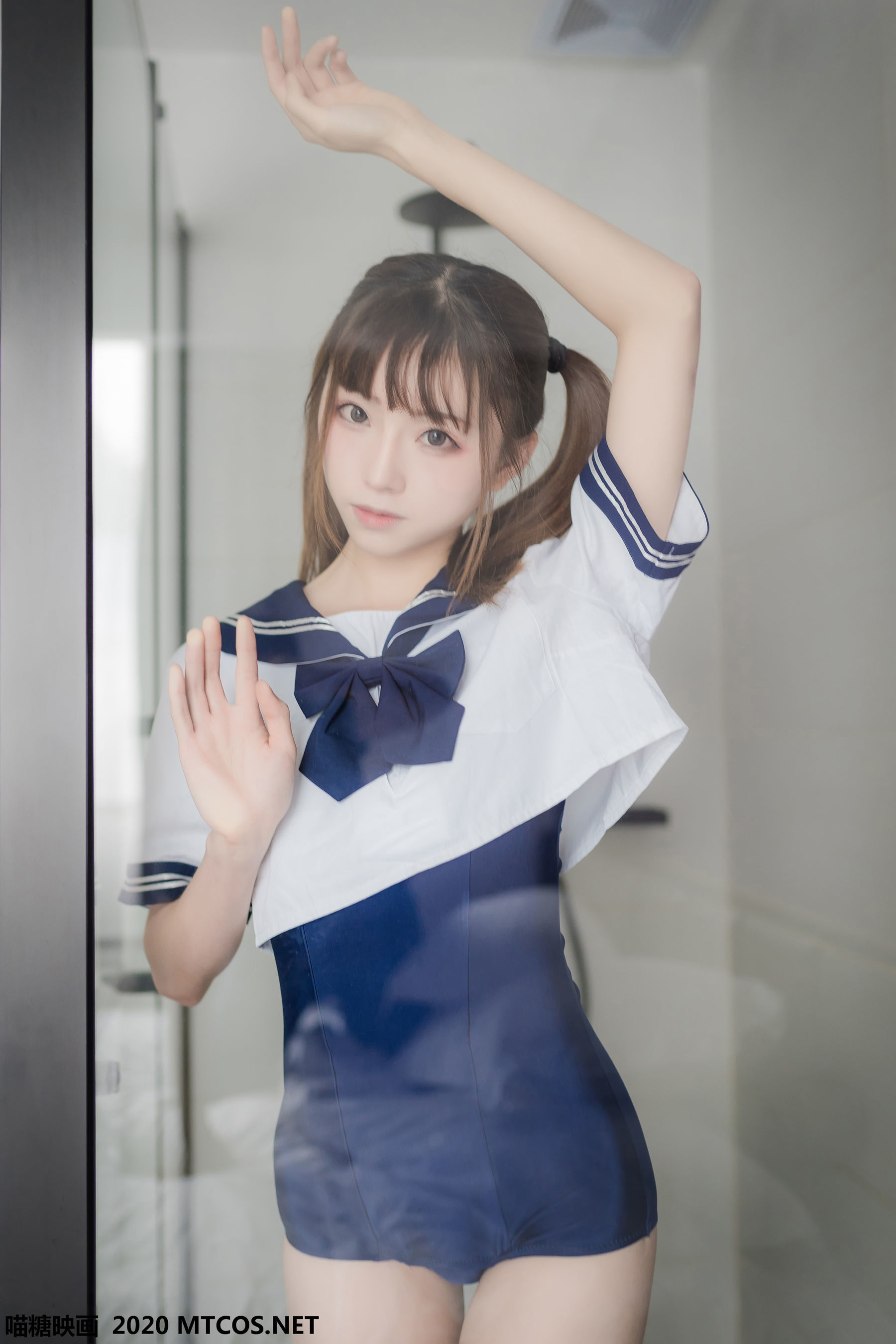 图片[34]-[喵糖映画] JKL.006 泳装JK制服 [43P]-六色网