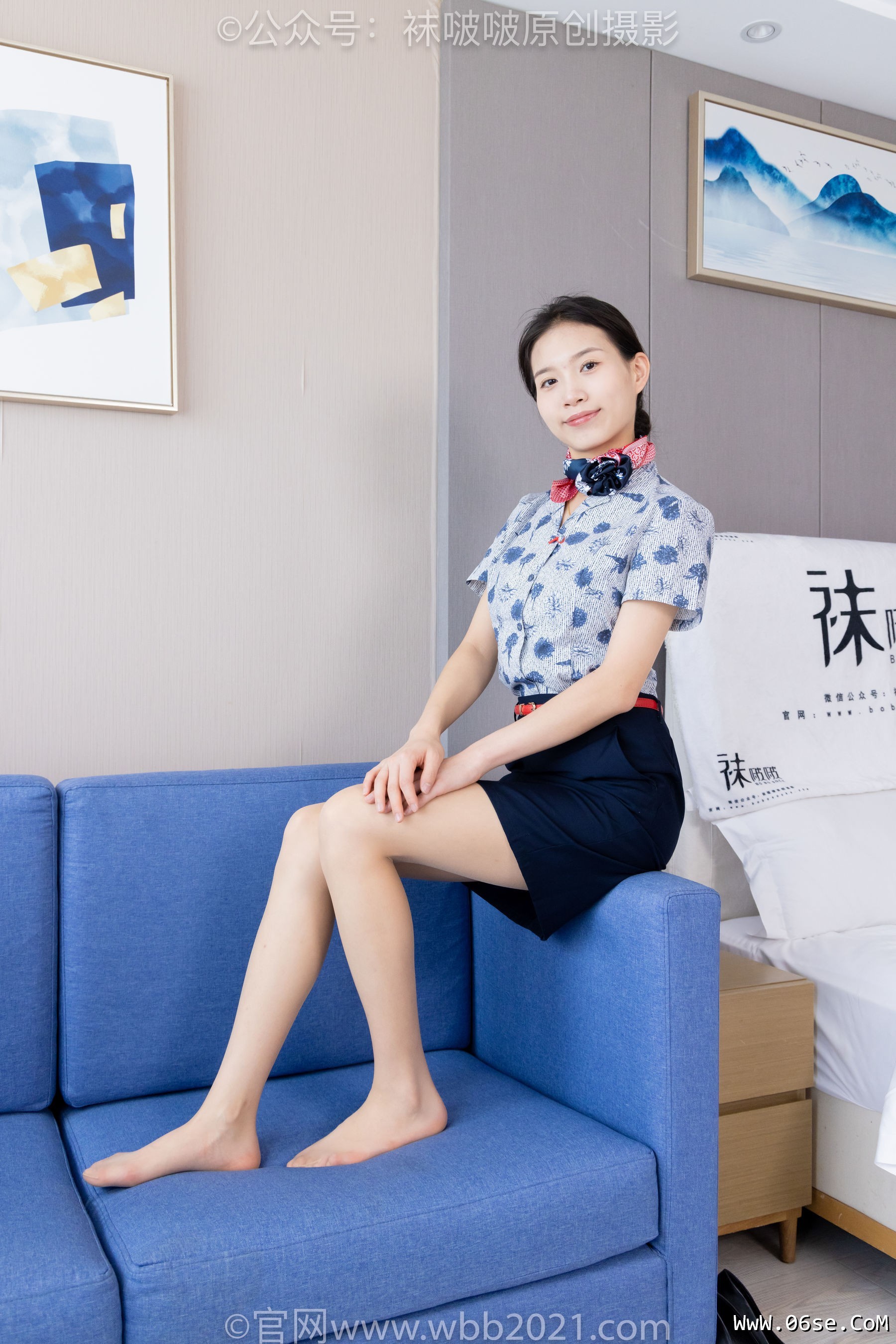 图片[78]-BoBoSocks袜啵啵 No.334 芝士 -东航制服、两双高跟鞋、薄肉丝、薄灰丝[141P]-六色网