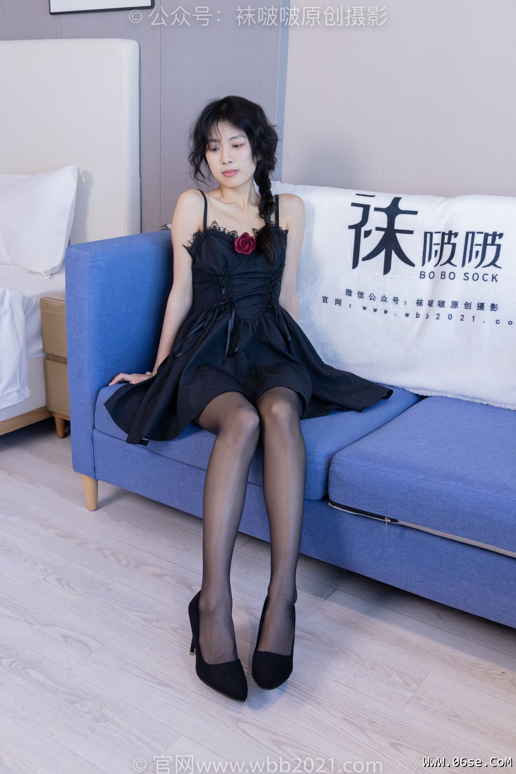 图片[134]-BoBoSocks袜啵啵 No.442 奶油 -高跟鞋、肉丝、黑丝、灰丝、裸足[160P]-六色网