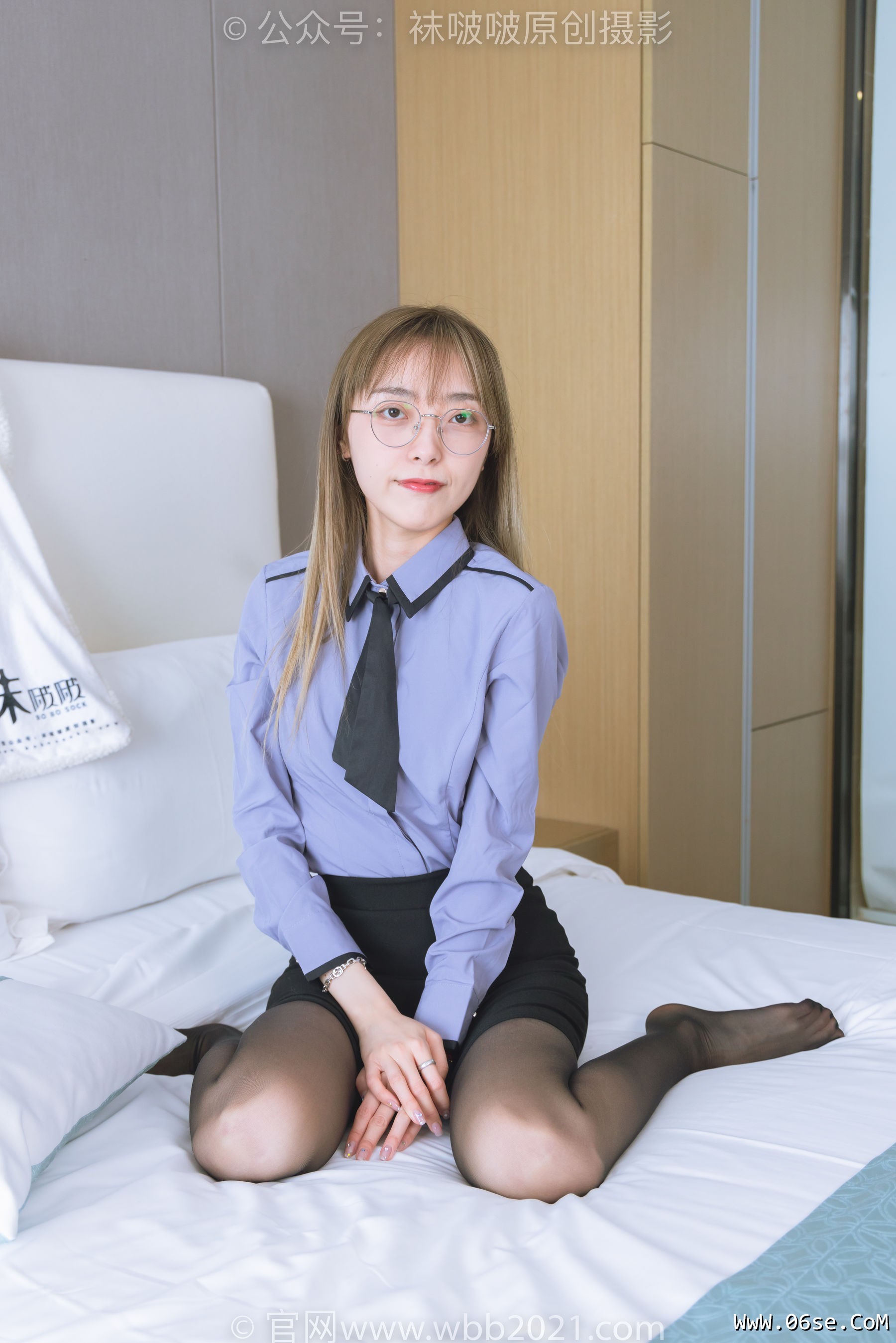 图片[82]-BoBoSocks袜啵啵 No.349 稚予 -平底鞋、高跟凉鞋、肉丝、黑丝、黑色美甲[140P]-六色网