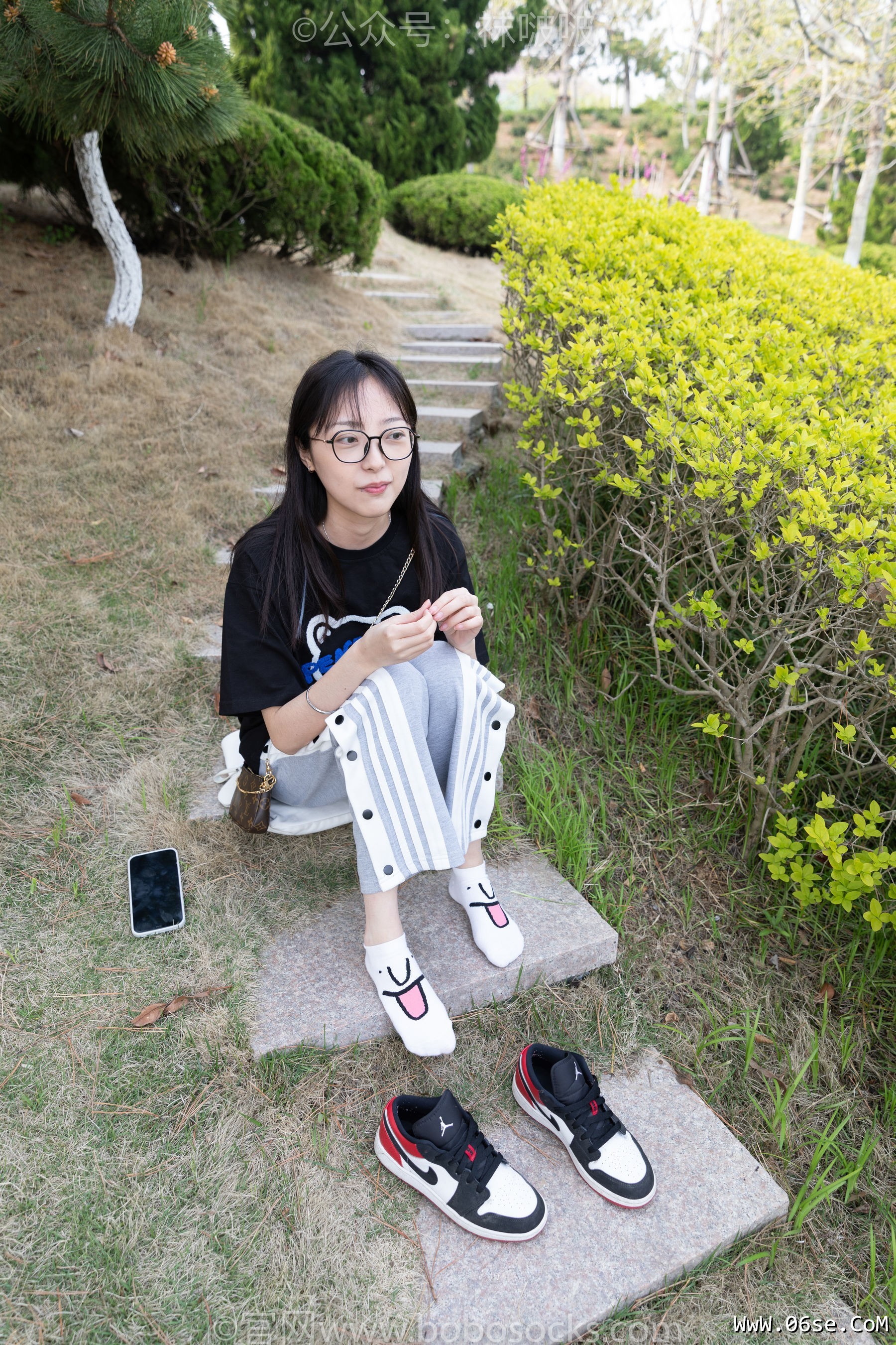 图片[53]-BoBoSocks袜啵啵 No.023 稚予-AJ、白色短棉袜、裸足[119P]-六色网