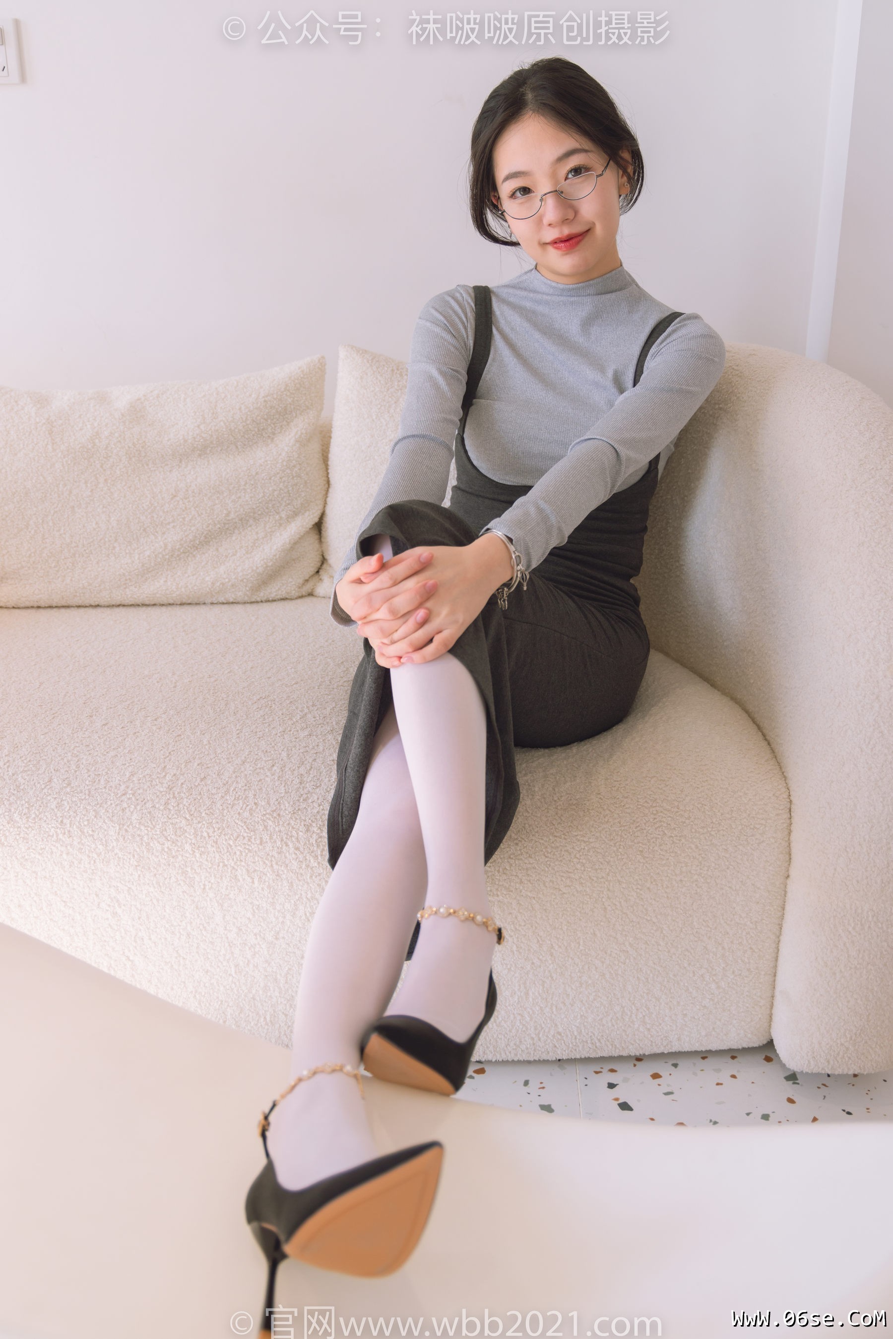 图片[88]-BoBoSocks袜啵啵 No.242 小甜豆-高跟鞋、厚白丝[140P]-六色网