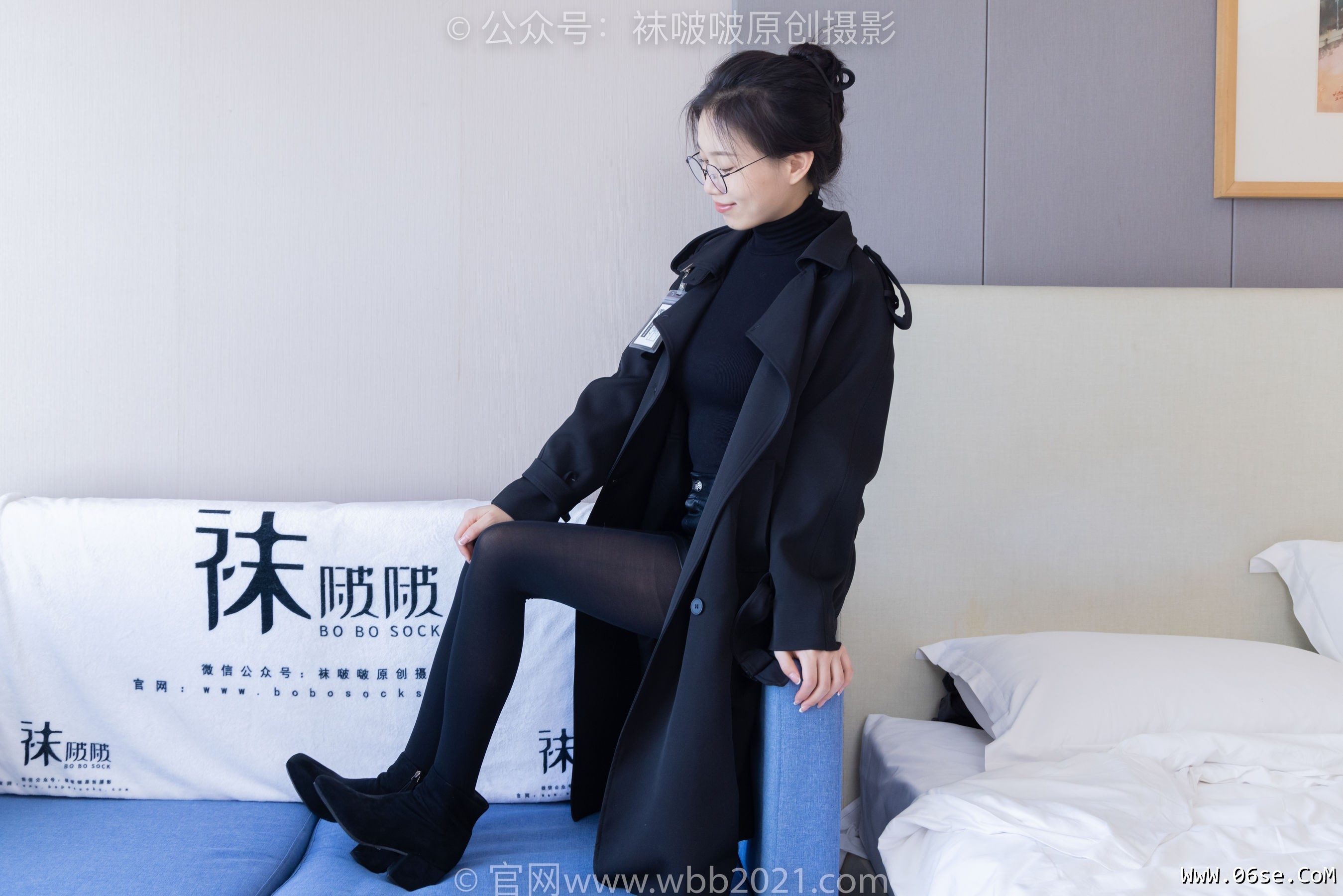 图片[46]-BoBoSocks袜啵啵 No.365 芝士 -短靴、平底鞋、厚黑丝、厚灰丝[140P]-六色网