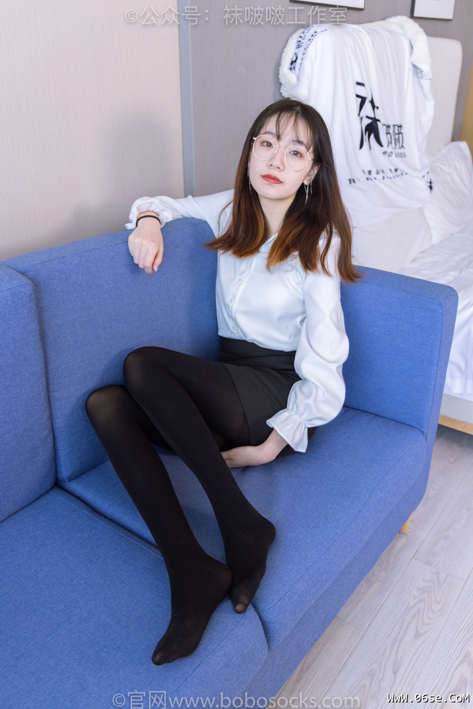 图片[139]-BoBoSocks袜啵啵 No.090 小甜豆-高跟鞋、厚黑丝[140P]-六色网