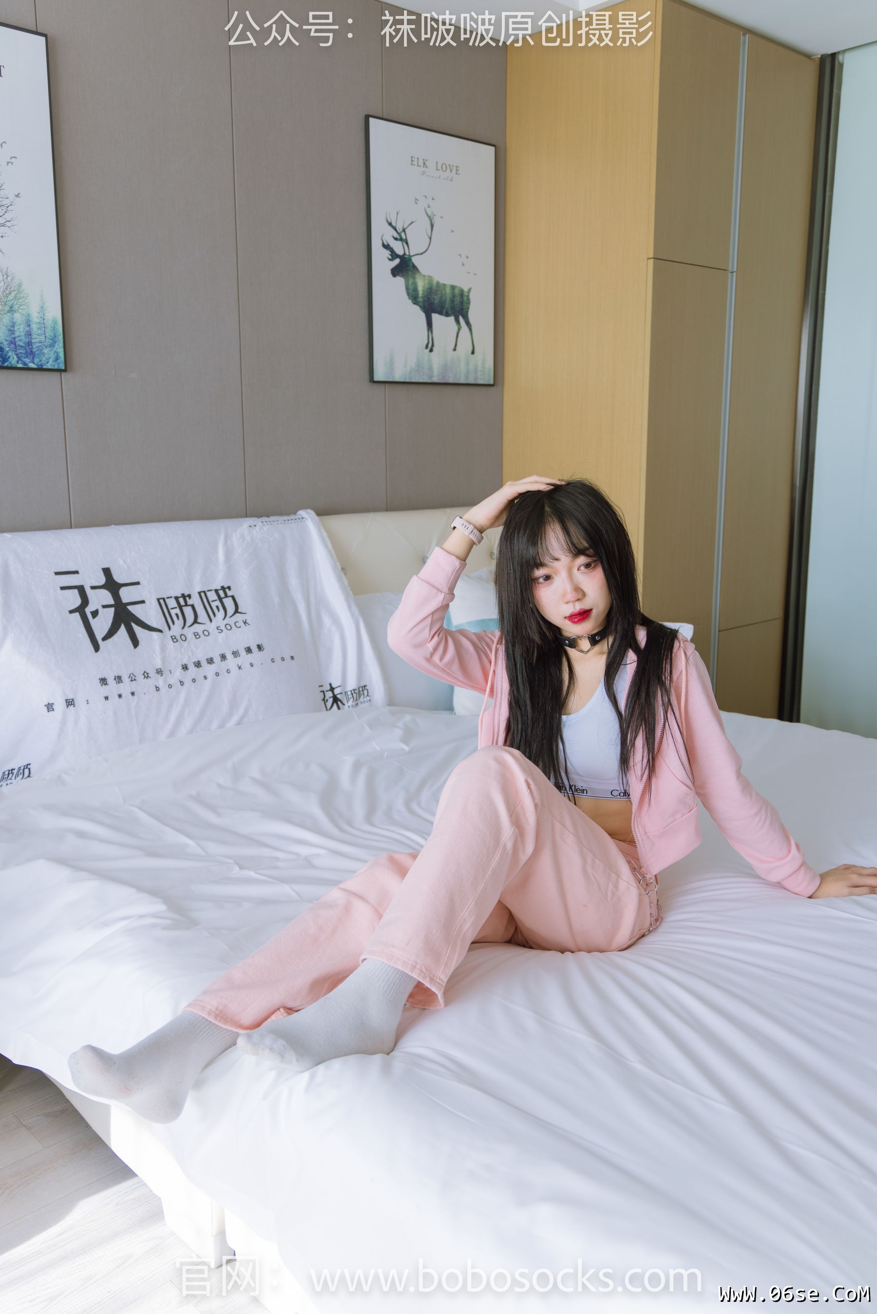图片[107]-BoBoSocks袜啵啵 No.141 周周-运动鞋、白棉袜、裸足[140P]-六色网