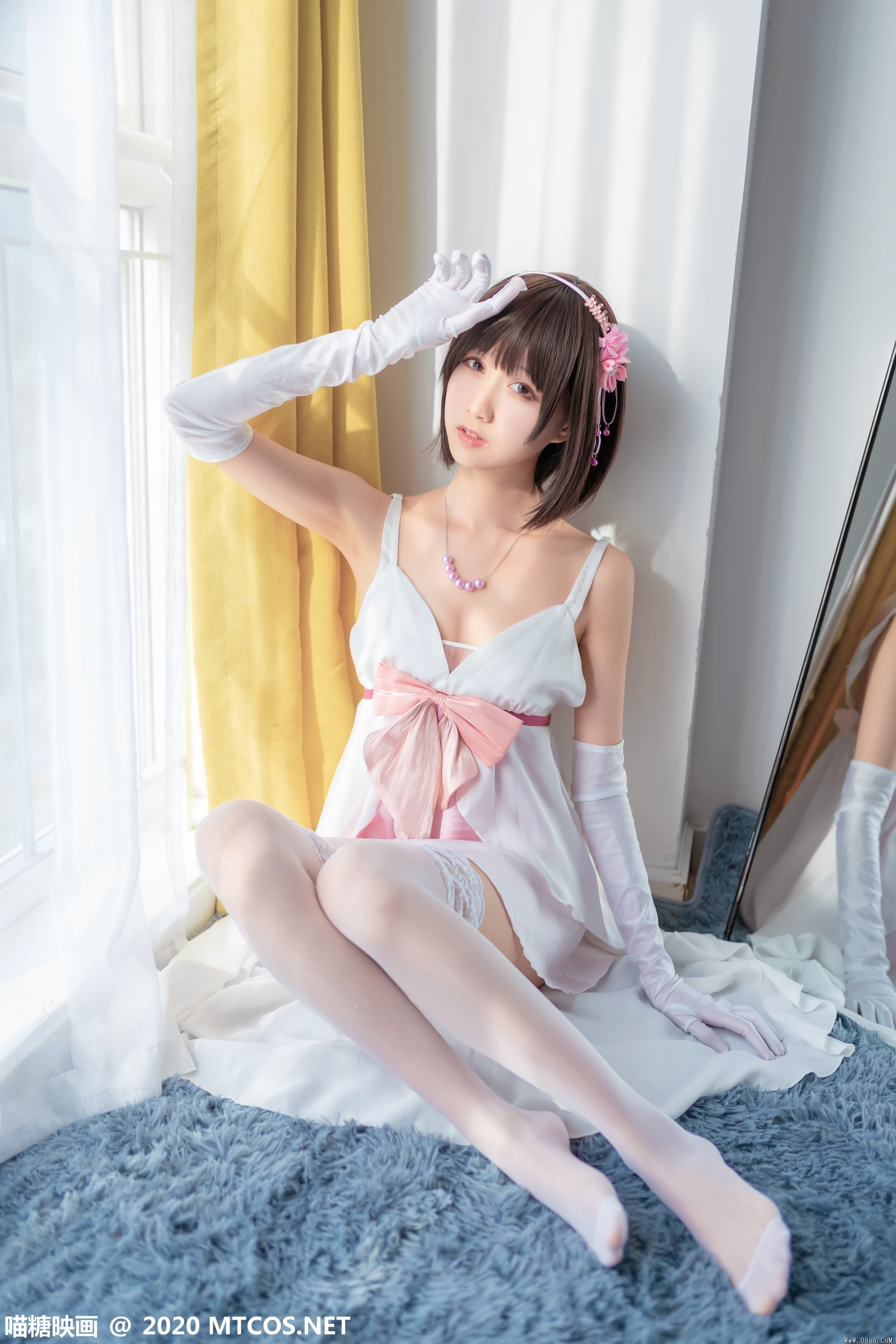 图片[21]-喵糖映画 VOL.180 加藤惠礼服[26P／213M]-六色网