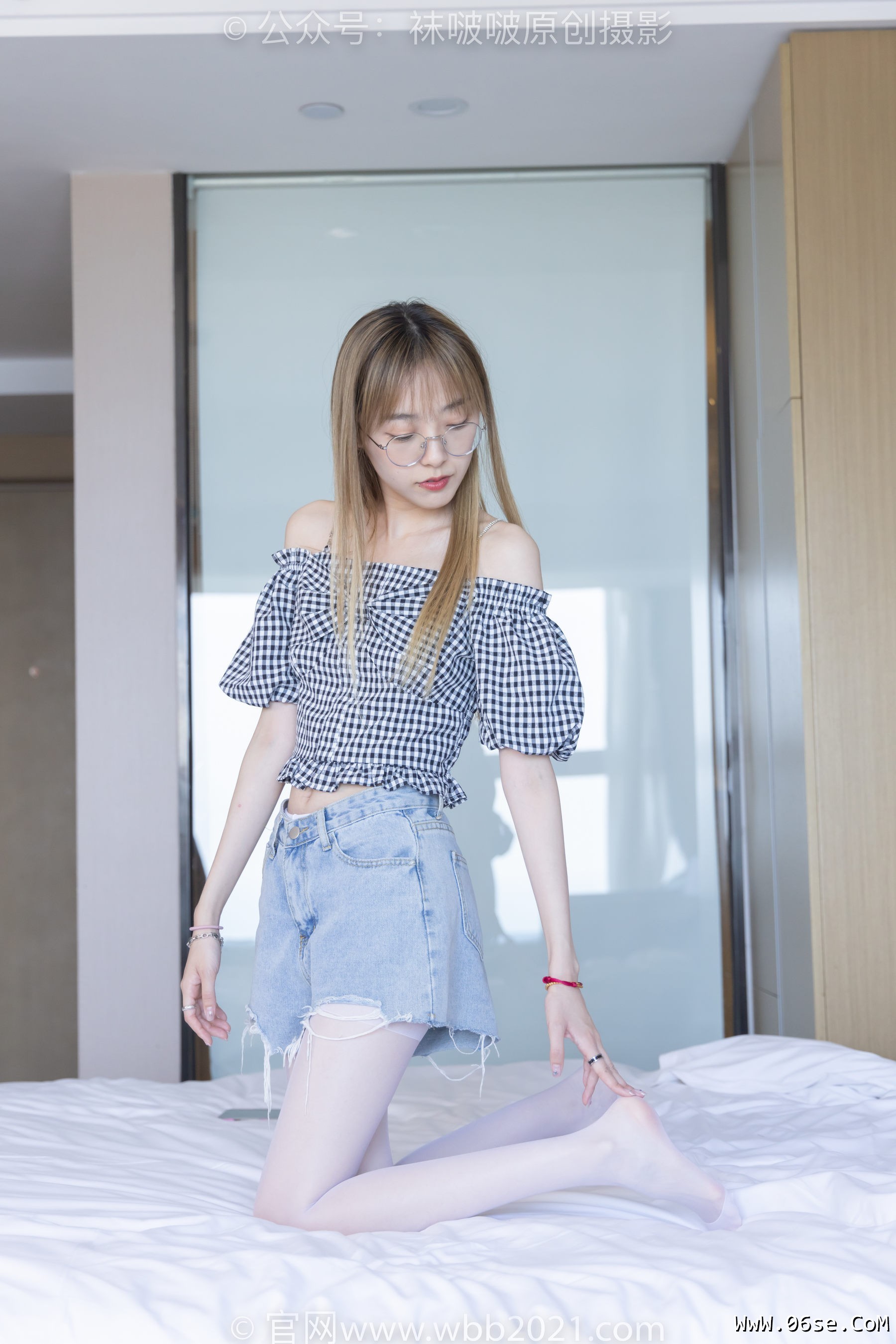 图片[128]-BoBoSocks袜啵啵 No.234 稚予-板鞋、白丝[150P]-六色网