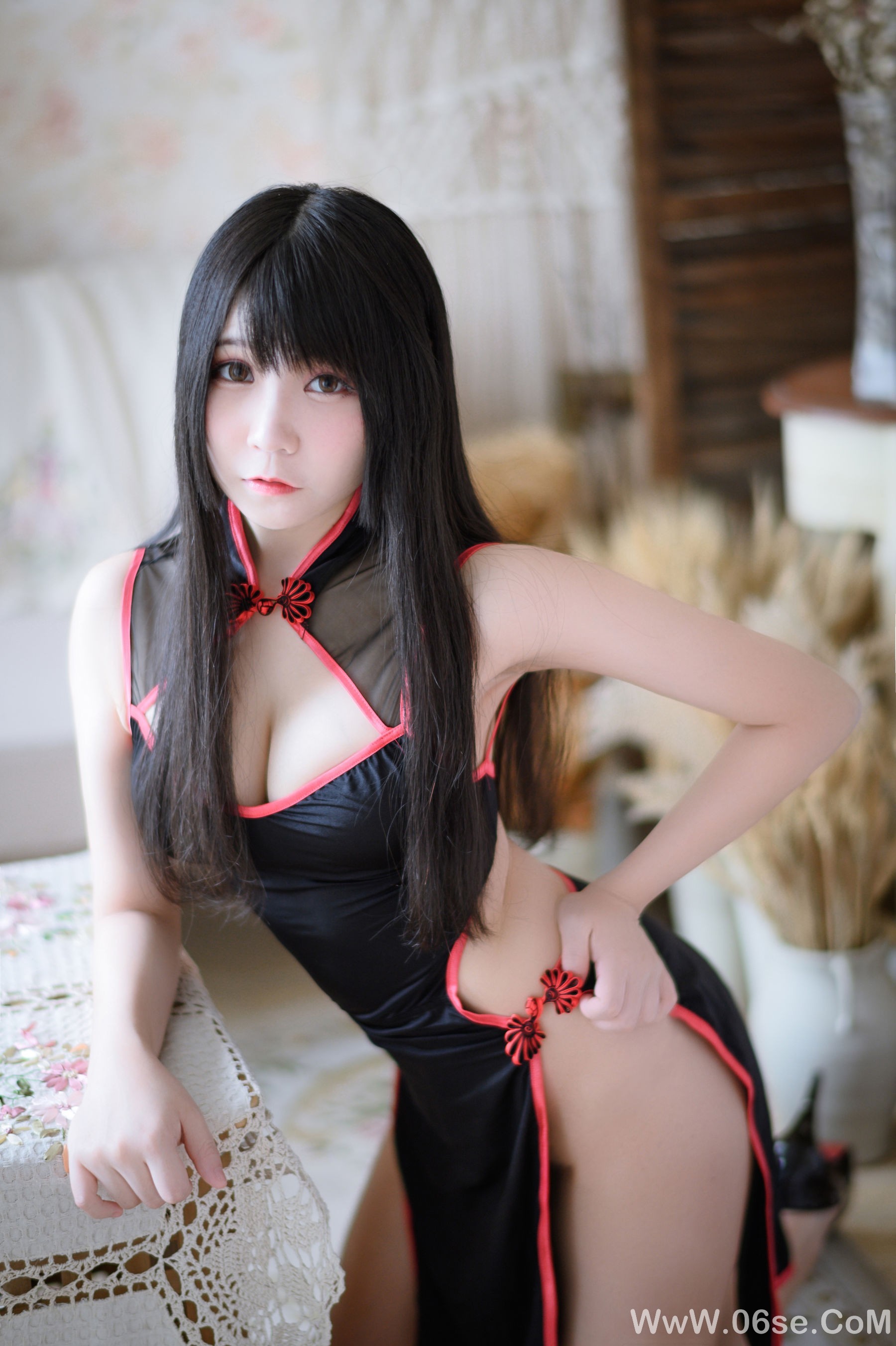 Coser寶儿Mysterial 性感旗袍[13P]-六色网