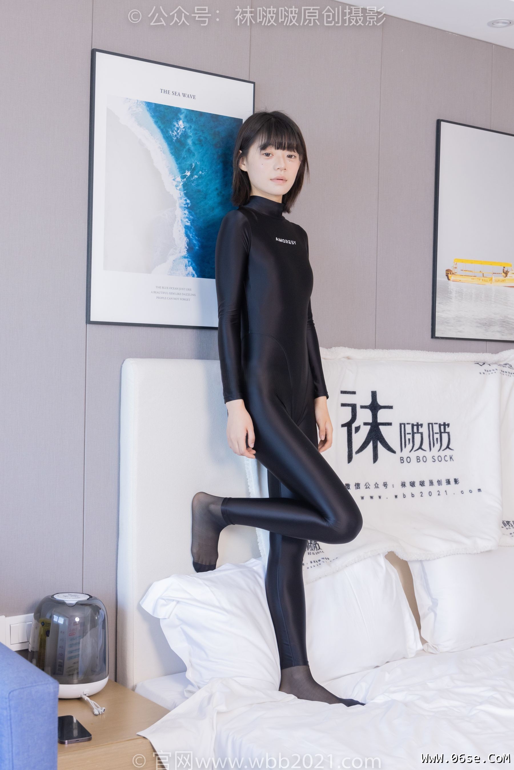 图片[15]-BoBoSocks袜啵啵 No.416 糯米 -高跟长靴、黑丝、连体衣裤里丝[150P]-六色网