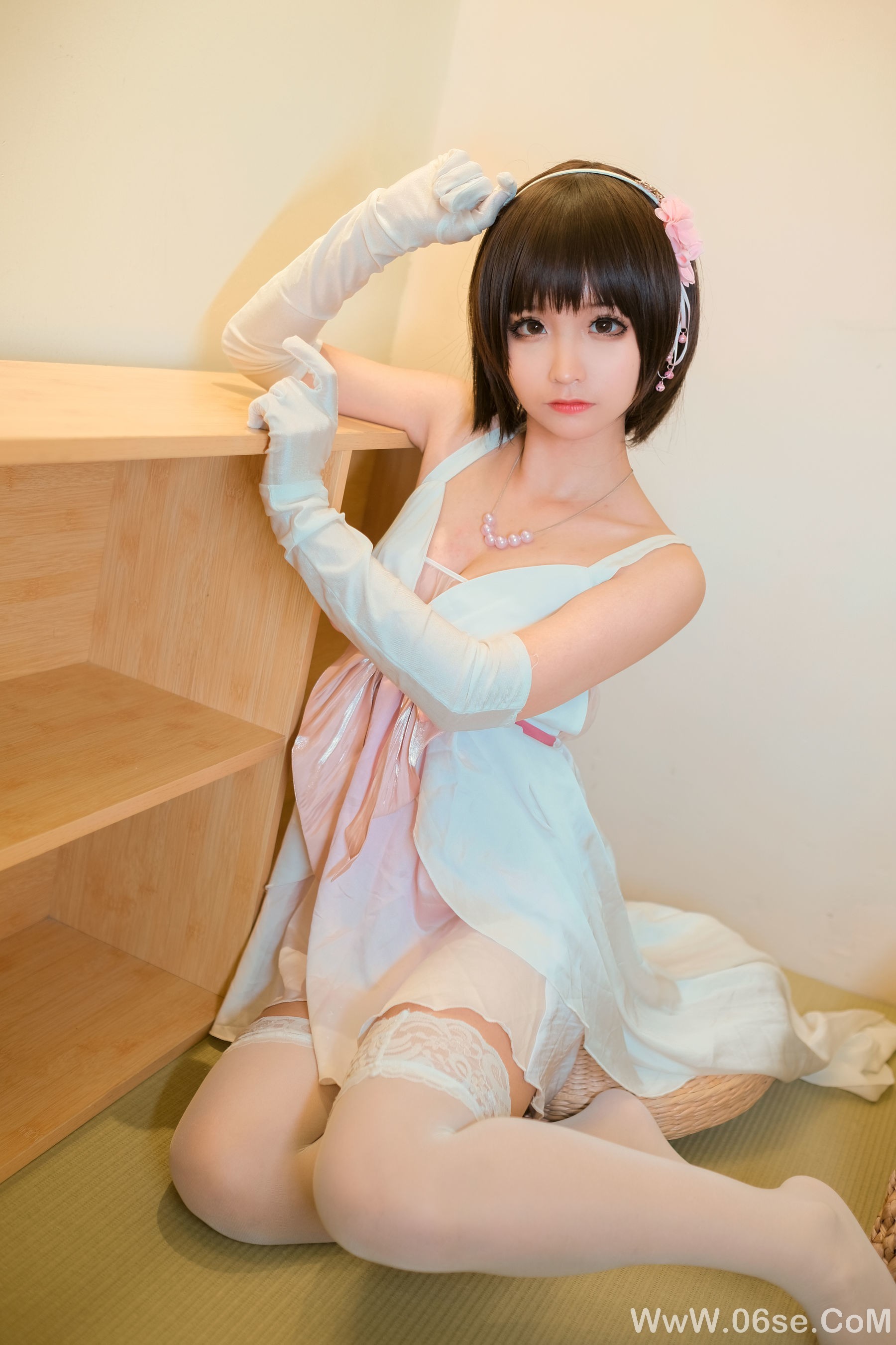 图片[15]-动漫博主蠢沫沫 加藤惠礼服[40P]-六色网