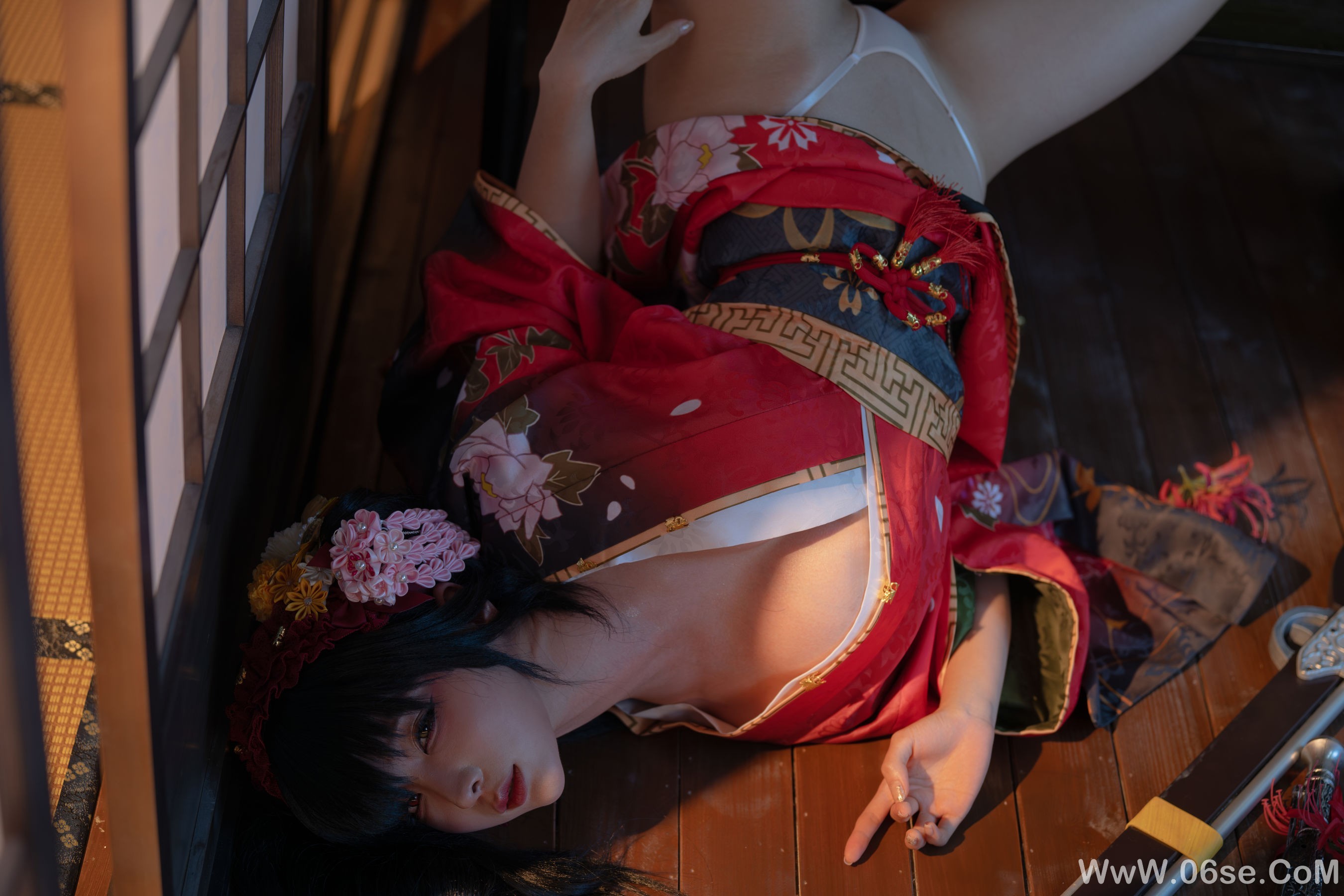 图片[35]-动漫博主蠢沫沫 – 狂三和服[147P]-六色网