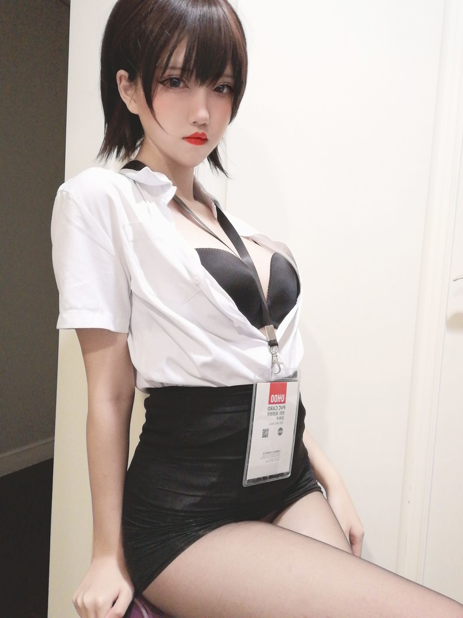图片[4]-鬼马少女阿薰kaOri 黑丝OL[39P]-六色网