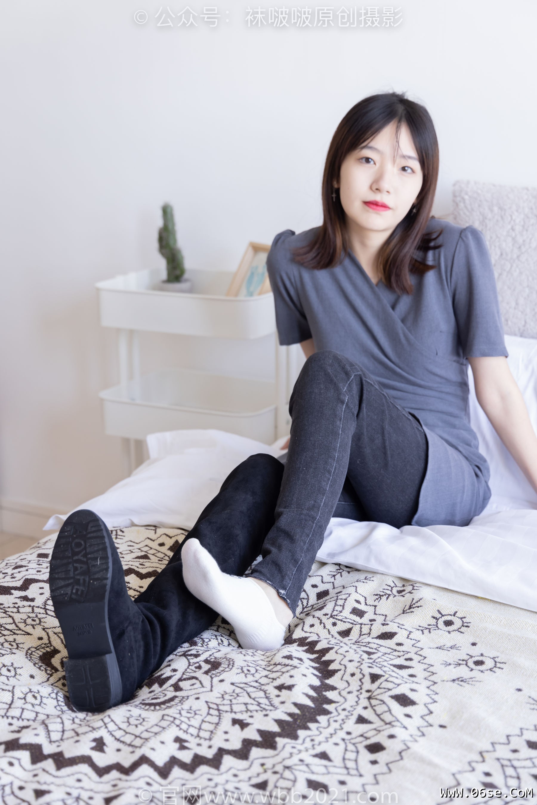 图片[63]-BoBoSocks袜啵啵 No.256 小甜豆 -长靴、短白棉袜[132P]-六色网