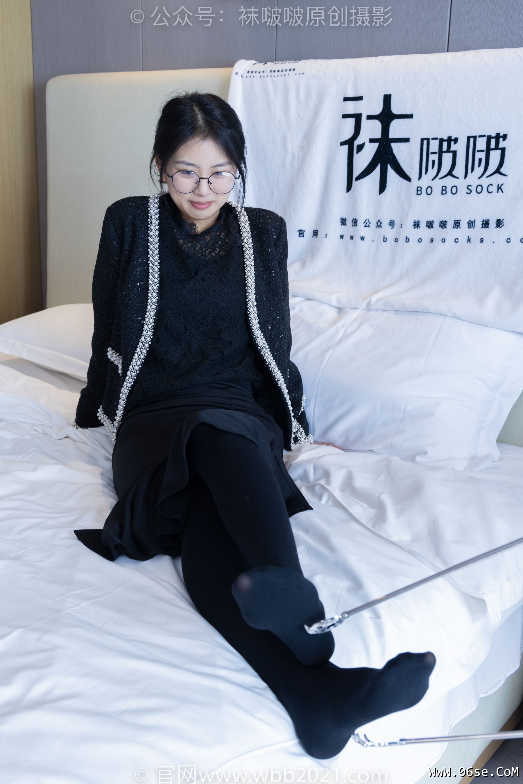 图片[98]-BoBoSocks袜啵啵 No.378 奶油 -短靴、运动鞋、厚黑丝、厚灰丝[190P]-六色网