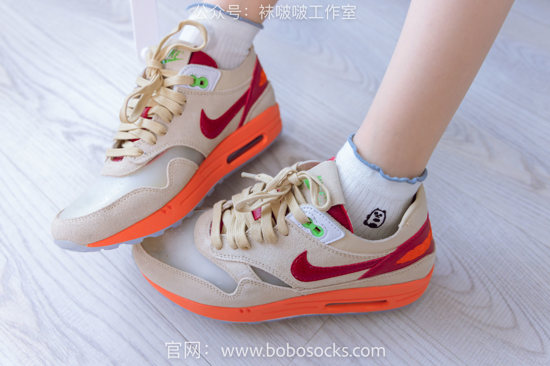图片[60]-BoBoSocks袜啵啵 No.118 稚予-运动鞋、白棉袜、肉丝、踩小熊玩偶[140P]-六色网