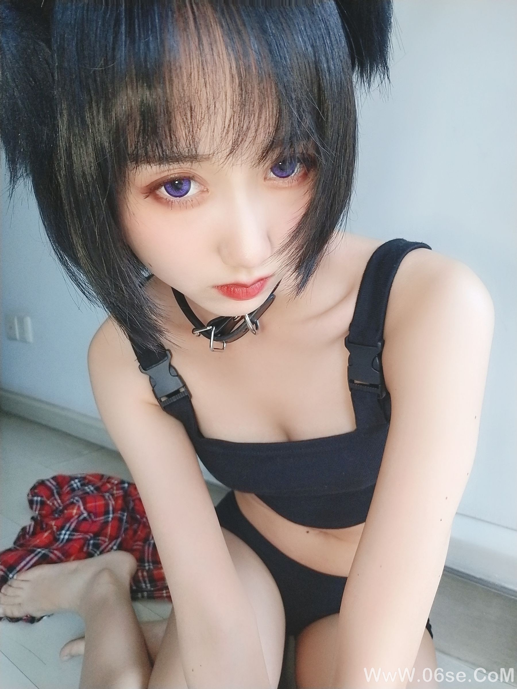 图片[43]-萌系小姐姐木绵绵OwO 不良猫[44P]-六色网