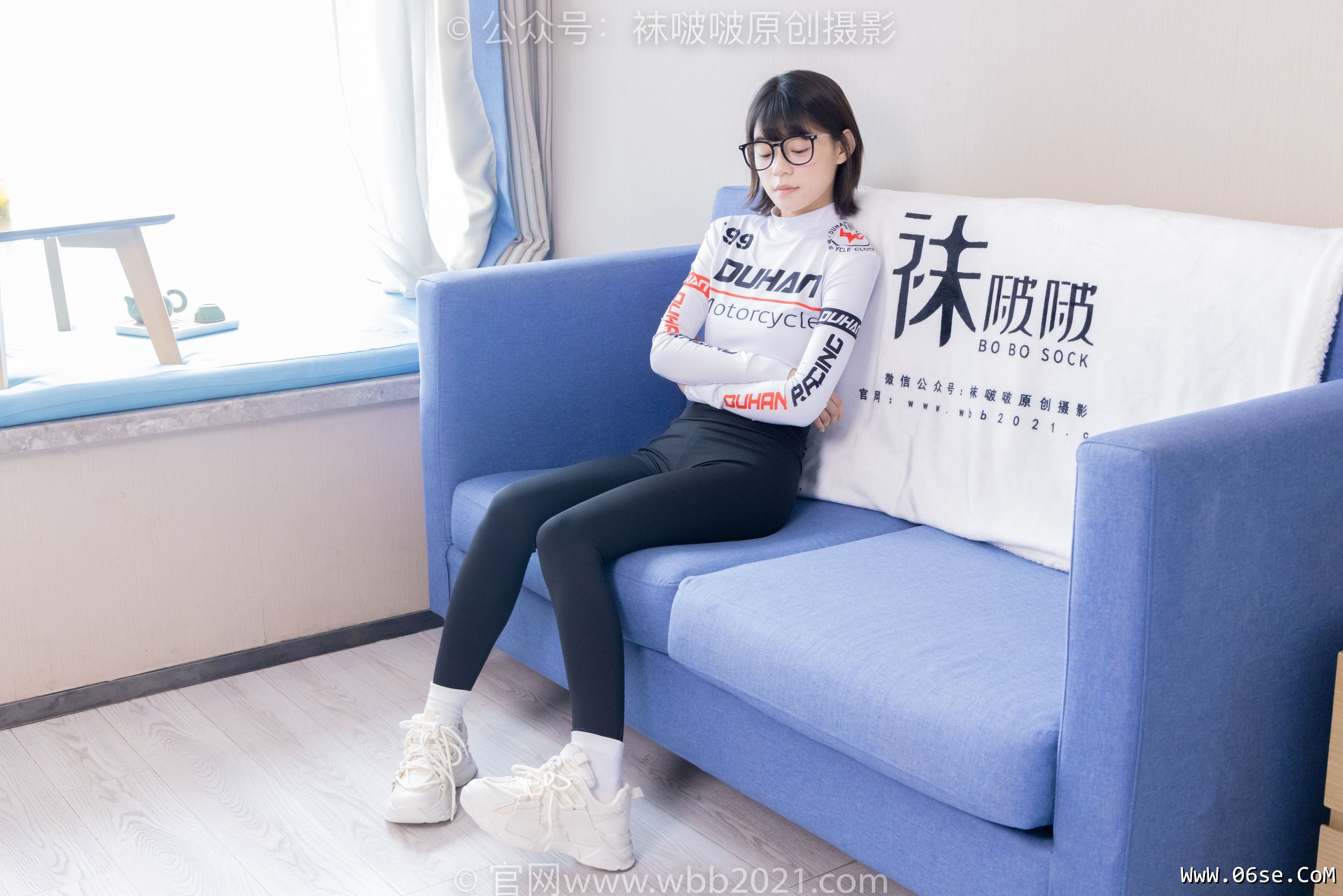 图片[74]-BoBoSocks袜啵啵 No.410 糯米 -运动鞋、白棉袜、肉丝、瑜伽裤裤里丝[145P]-六色网