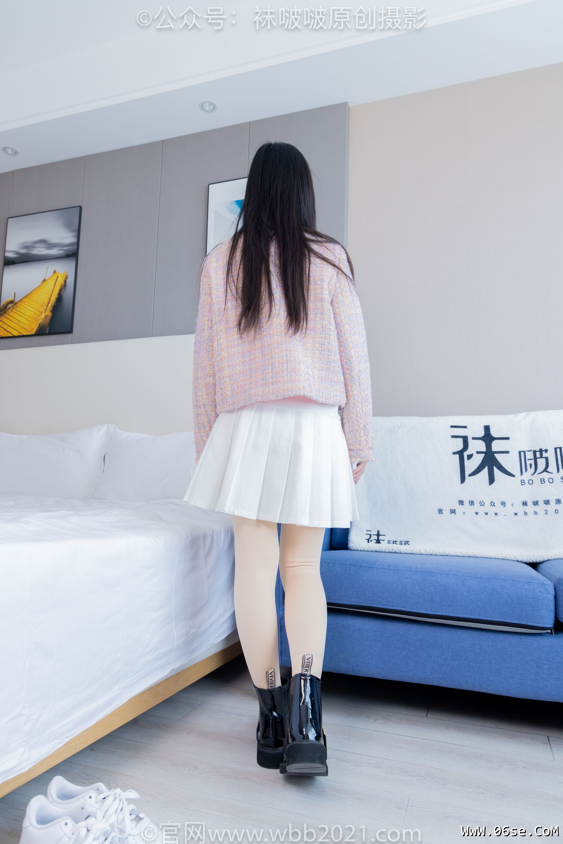 图片[129]-BoBoSocks袜啵啵 No.438 甜甜圈 -皮鞋、板鞋、白棉袜、黑色踩脚袜[150P]-六色网