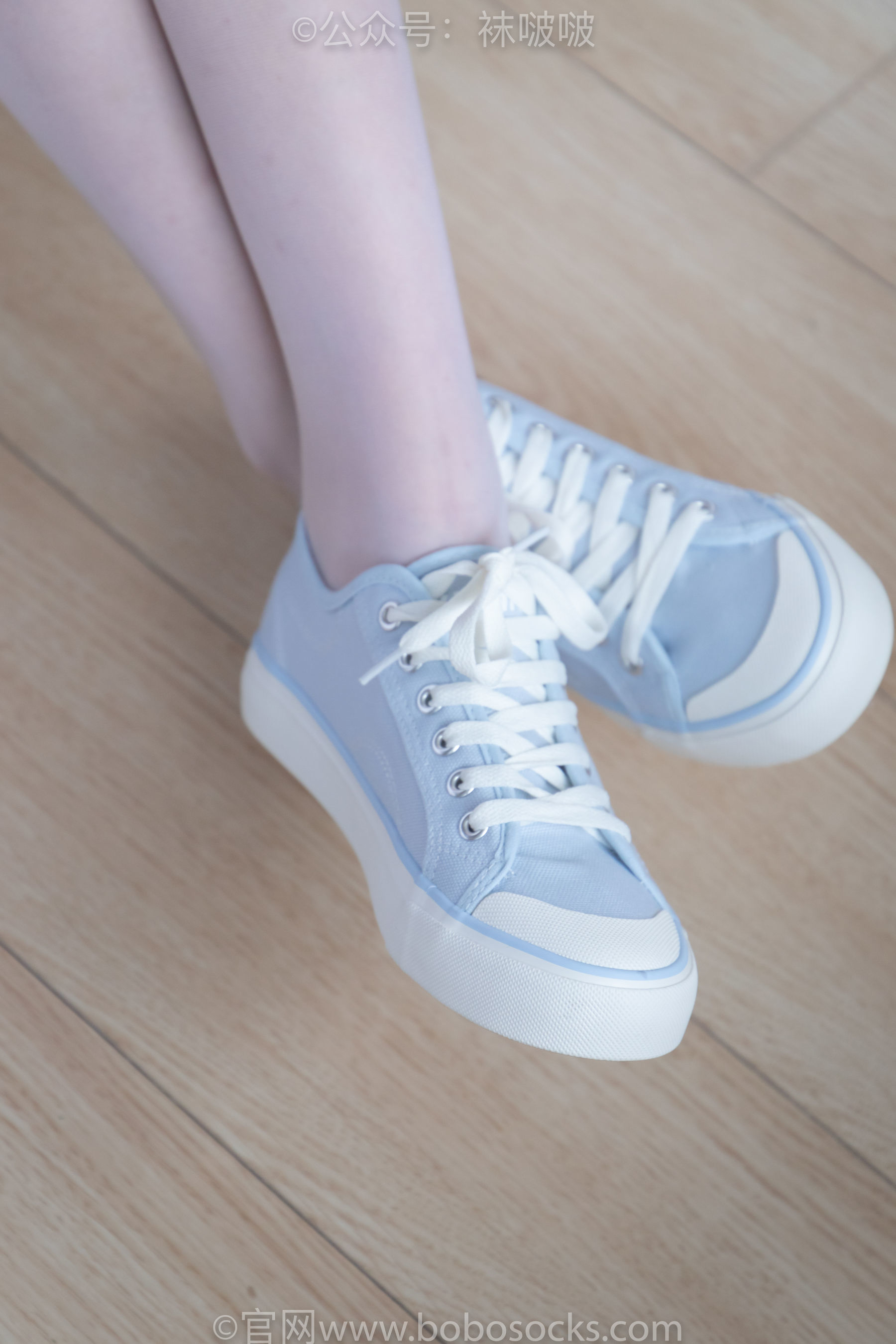 图片[22]-BoBoSocks袜啵啵 No.005 小甜豆-帆布鞋、薄白丝[133P]-六色网