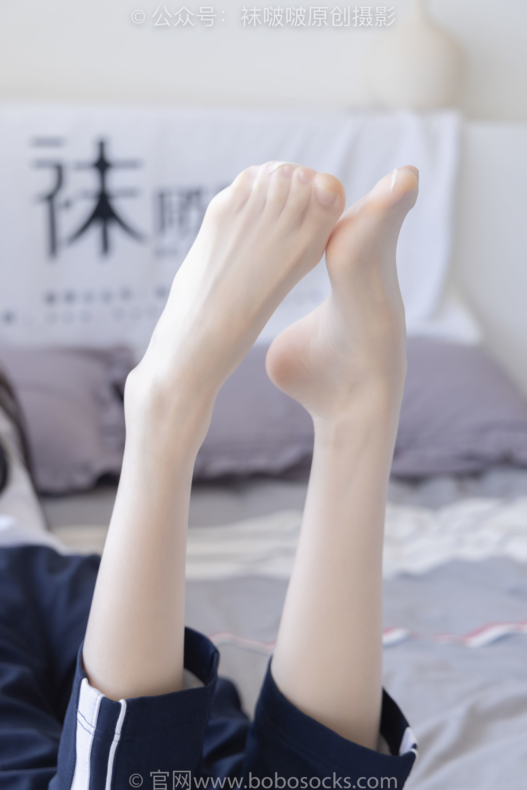 图片[118]-BoBoSocks袜啵啵 No.207 稚予 -aj板鞋、白棉袜、油亮白丝、校服裤里丝[140P]-六色网