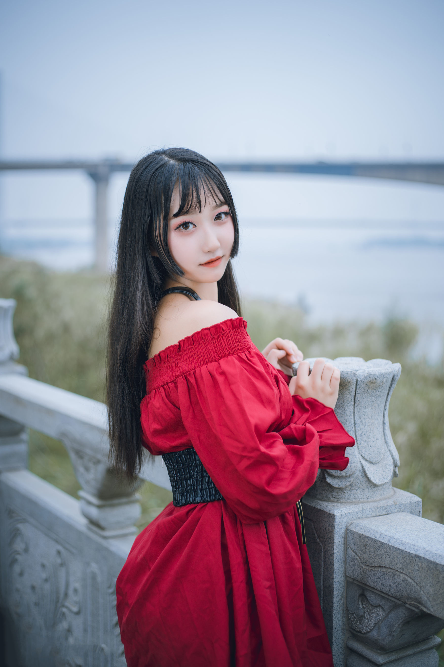 图片[15]-喵糖映画 VOL.453 红与黑 写真套图 [30P]-六色网