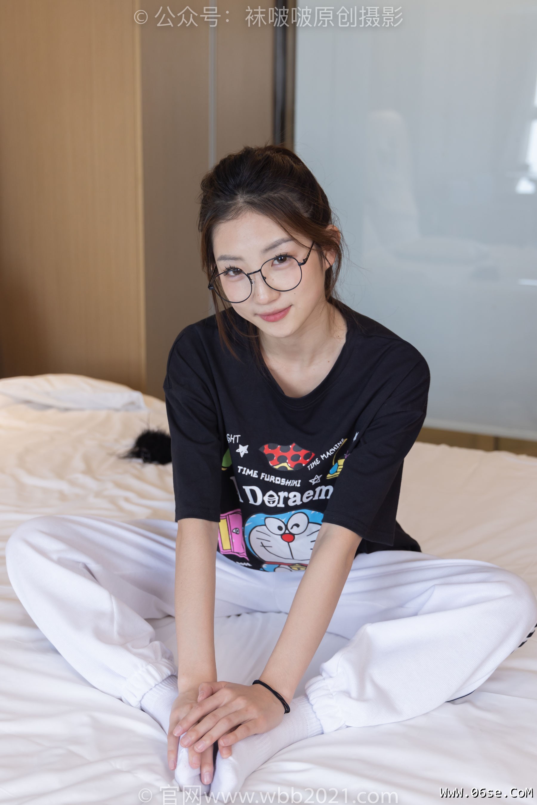 图片[91]-BoBoSocks袜啵啵 No.382 小沫 -板鞋、白棉袜[143P]-六色网