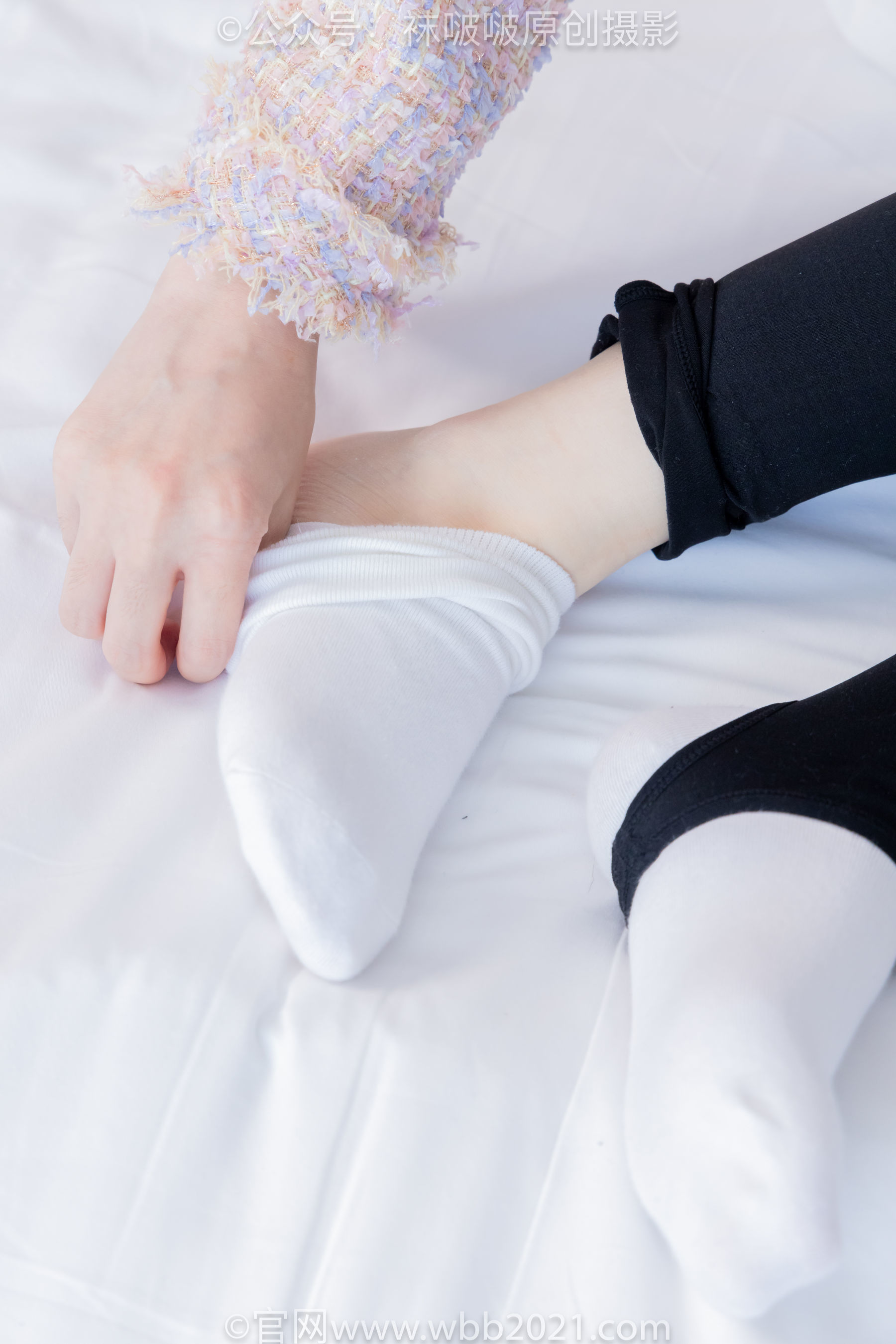 图片[22]-BoBoSocks袜啵啵 No.438 甜甜圈 -皮鞋、板鞋、白棉袜、黑色踩脚袜[150P]-六色网