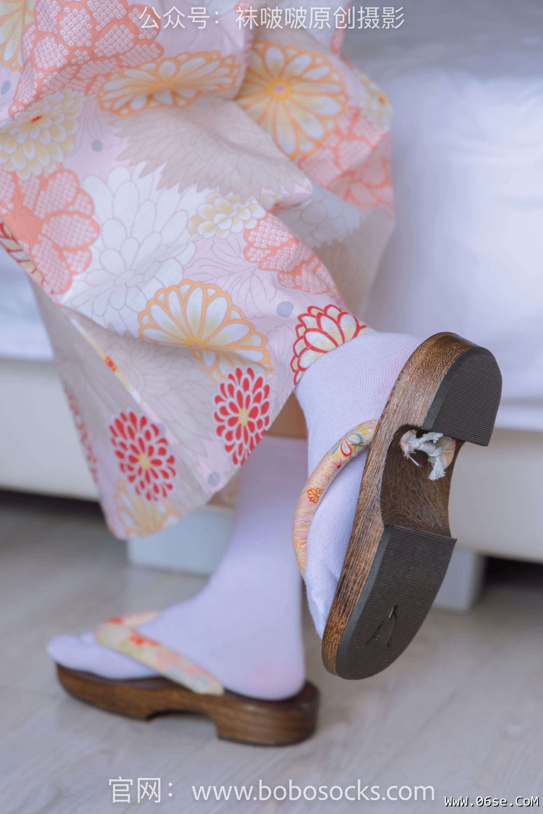 图片[103]-BoBoSocks袜啵啵 No.137 稚予-木屐、分指白棉袜、裸足、和风浴衣[170P]-六色网