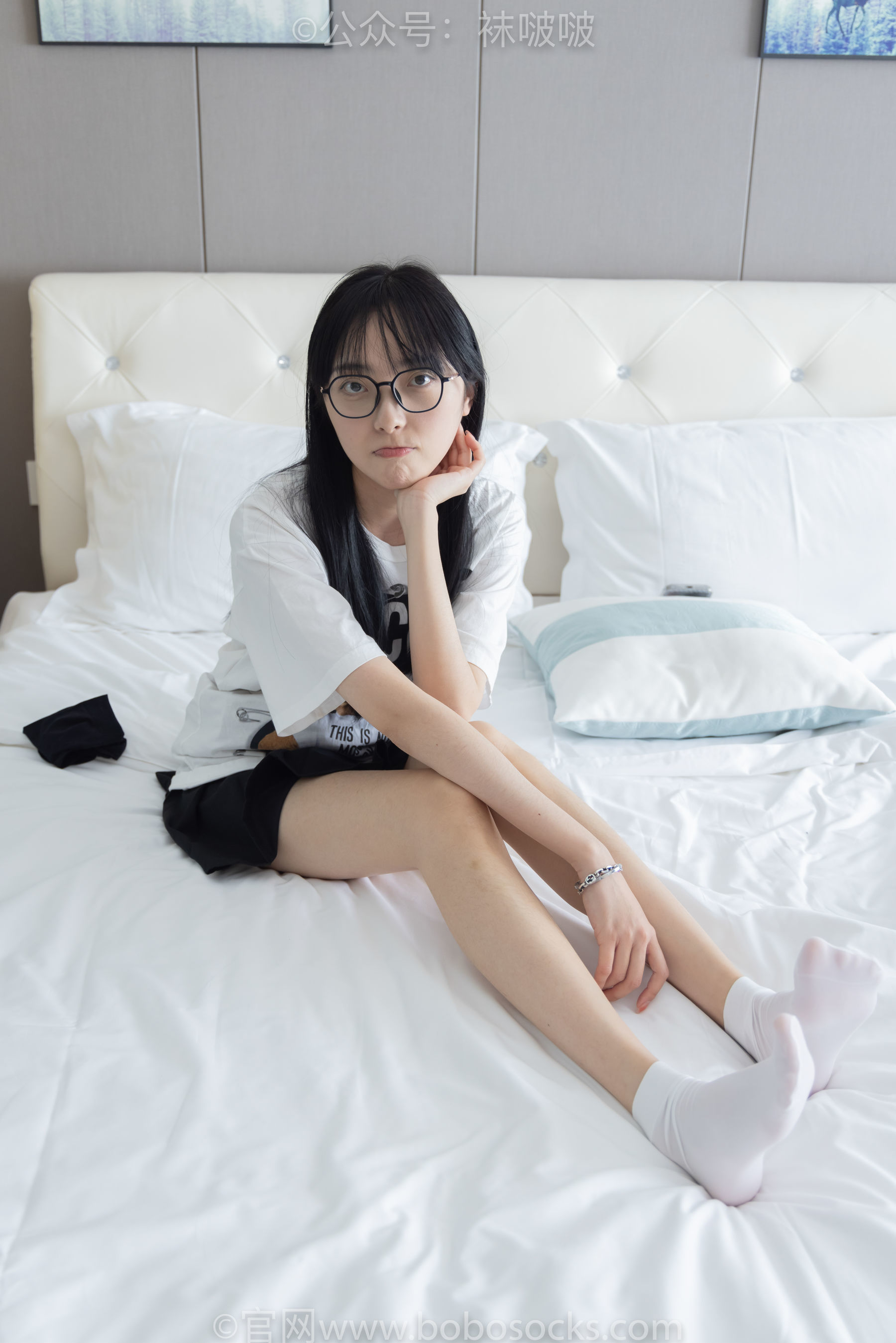 图片[96]-BoBoSocks袜啵啵 No.033 稚予-贝壳头、天鹅绒黑袜、天鹅绒白袜[154P]-六色网