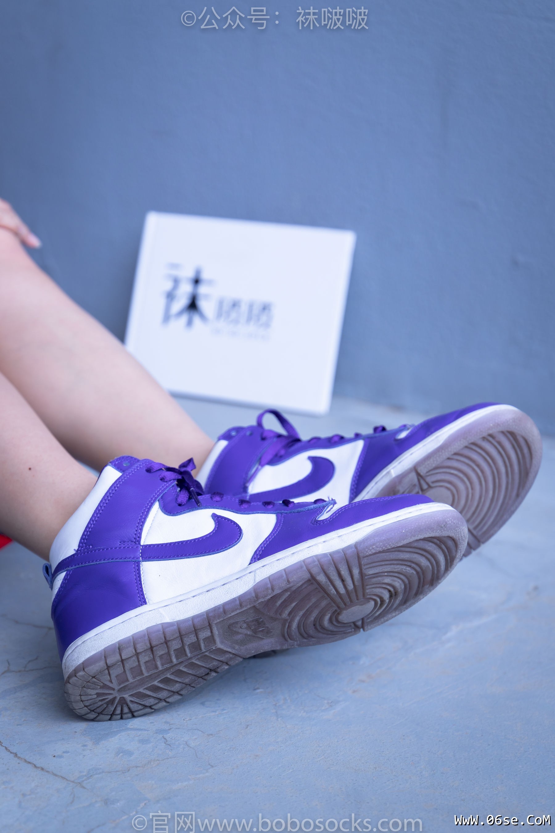 图片[18]-BoBoSocks袜啵啵 积分限定作品002 泡芙- AJ、白色棉质船袜、裸足[135P]-六色网