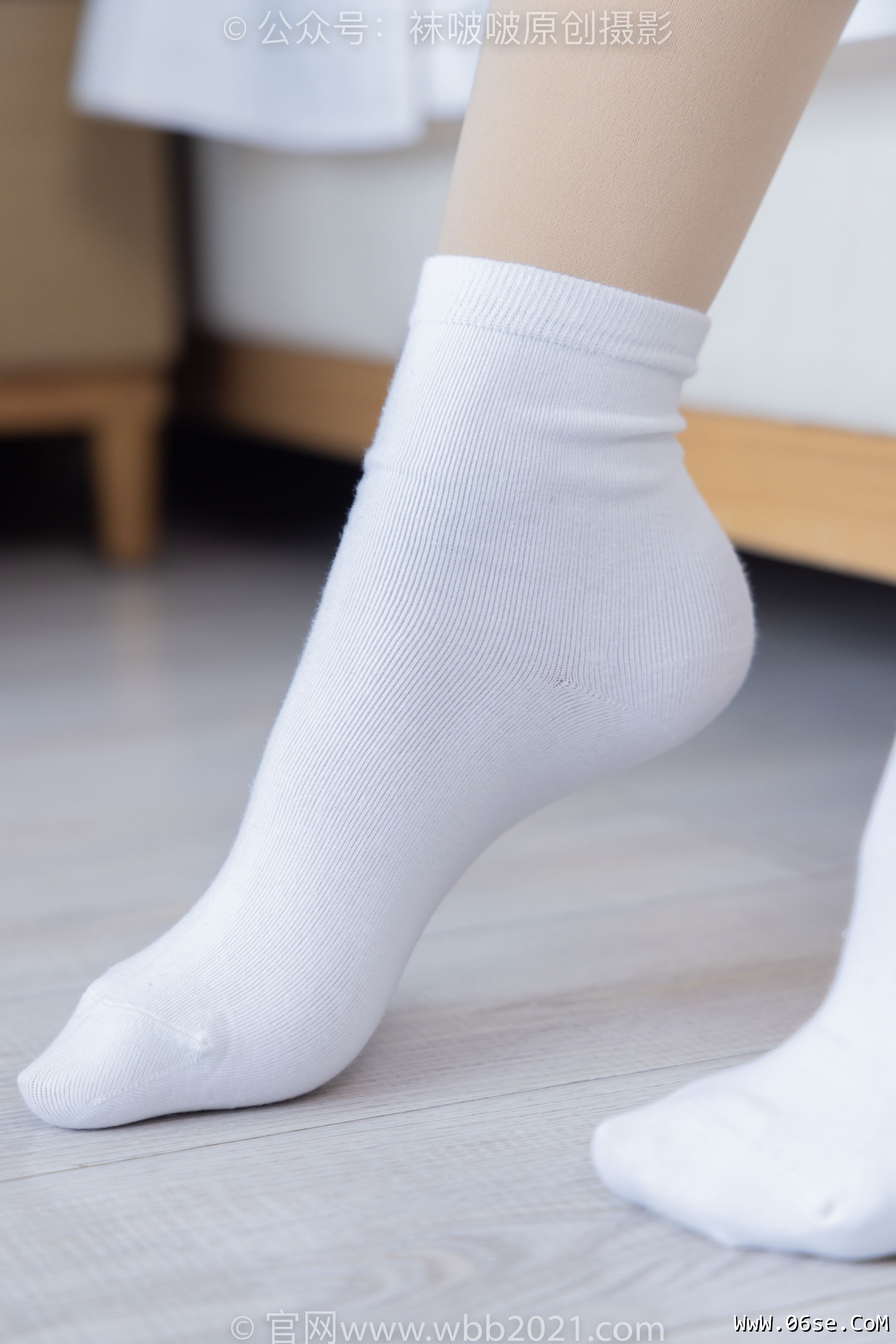图片[17]-BoBoSocks袜啵啵 No.306 奶油 -高跟鞋、皮鞋、厚白丝大腿袜、厚肉丝、白棉袜[140P]-六色网