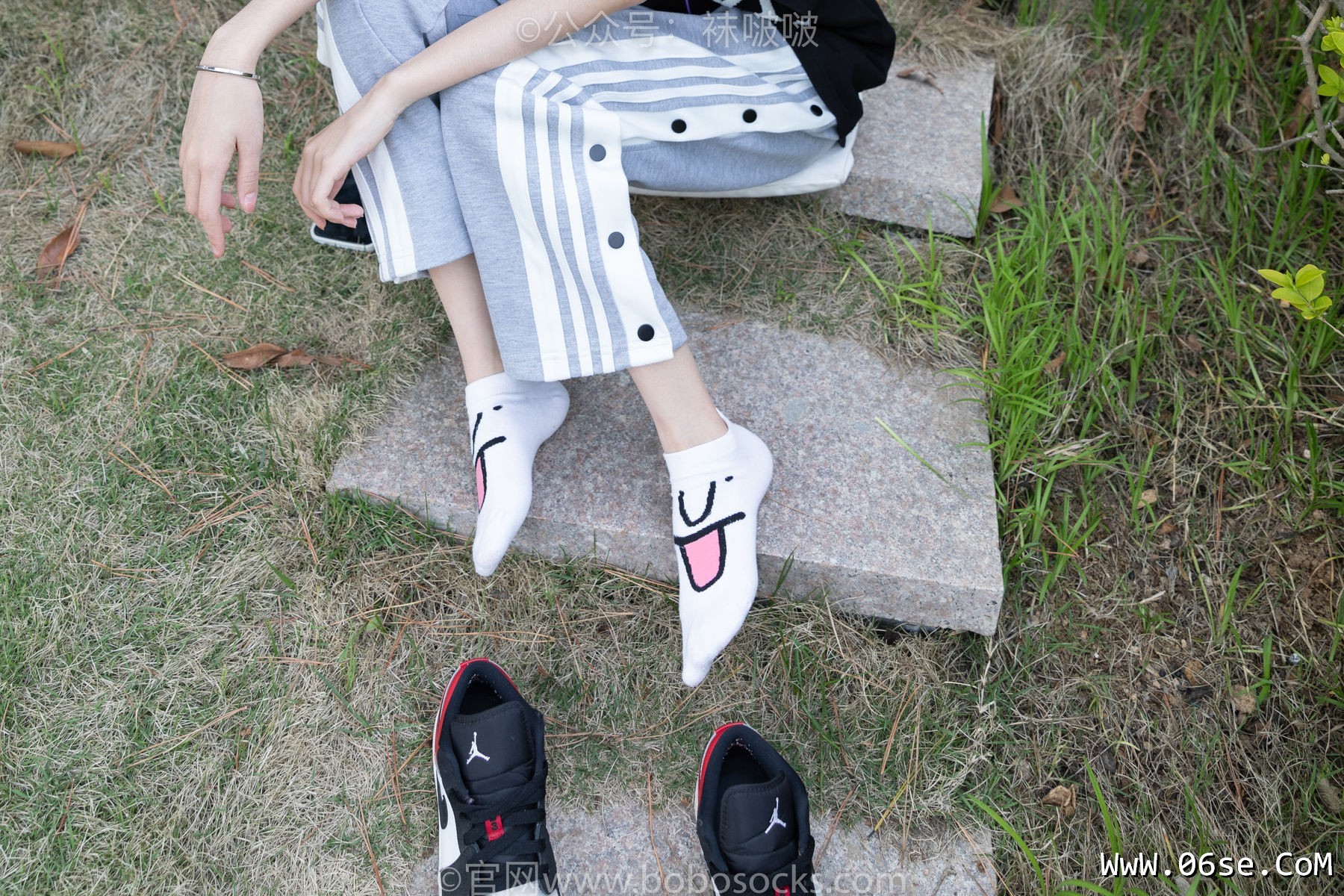 图片[76]-BoBoSocks袜啵啵 No.023 稚予-AJ、白色短棉袜、裸足[119P]-六色网