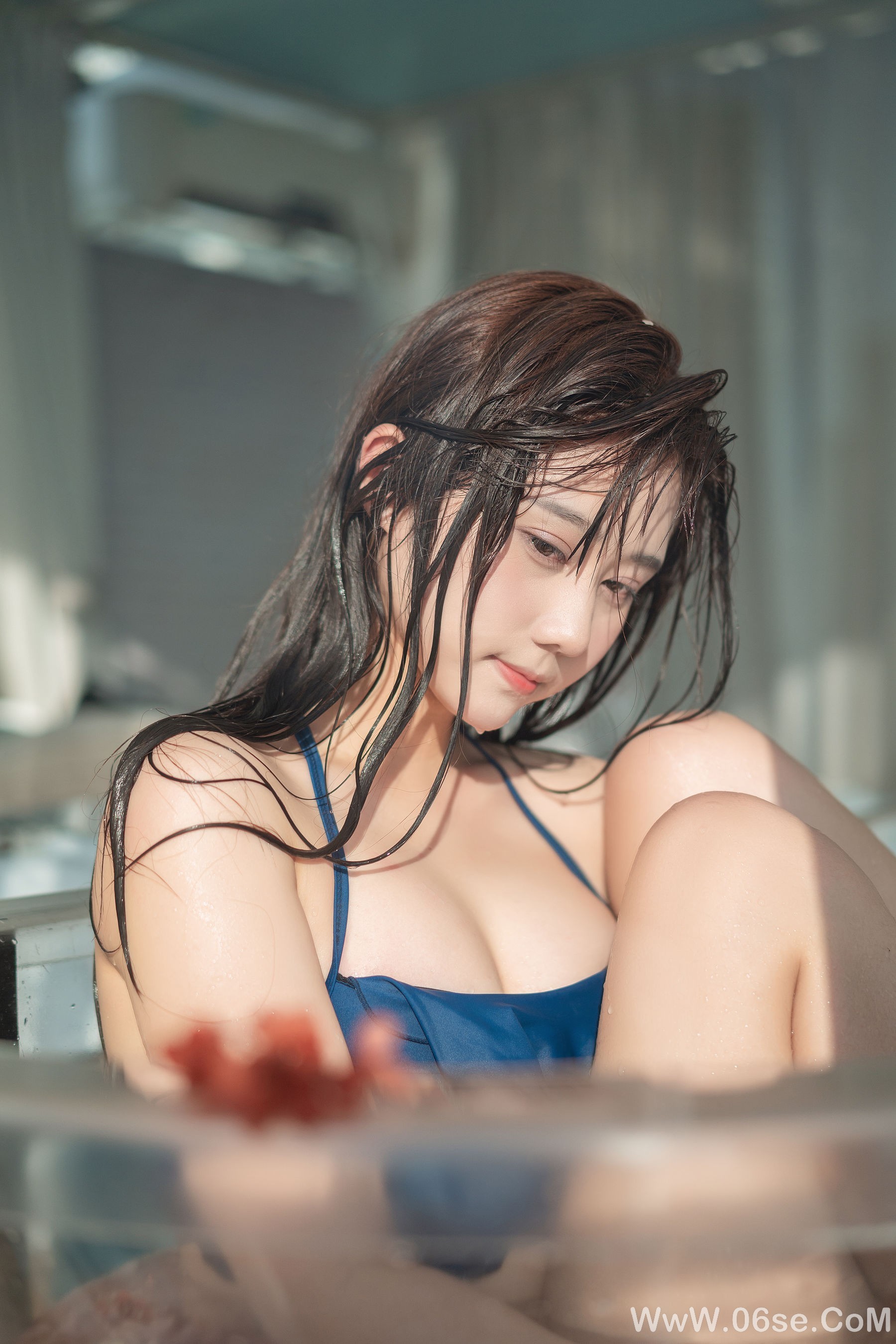 图片[26]-微博福利姬镜酱 私奔之泳衣[61P]-六色网