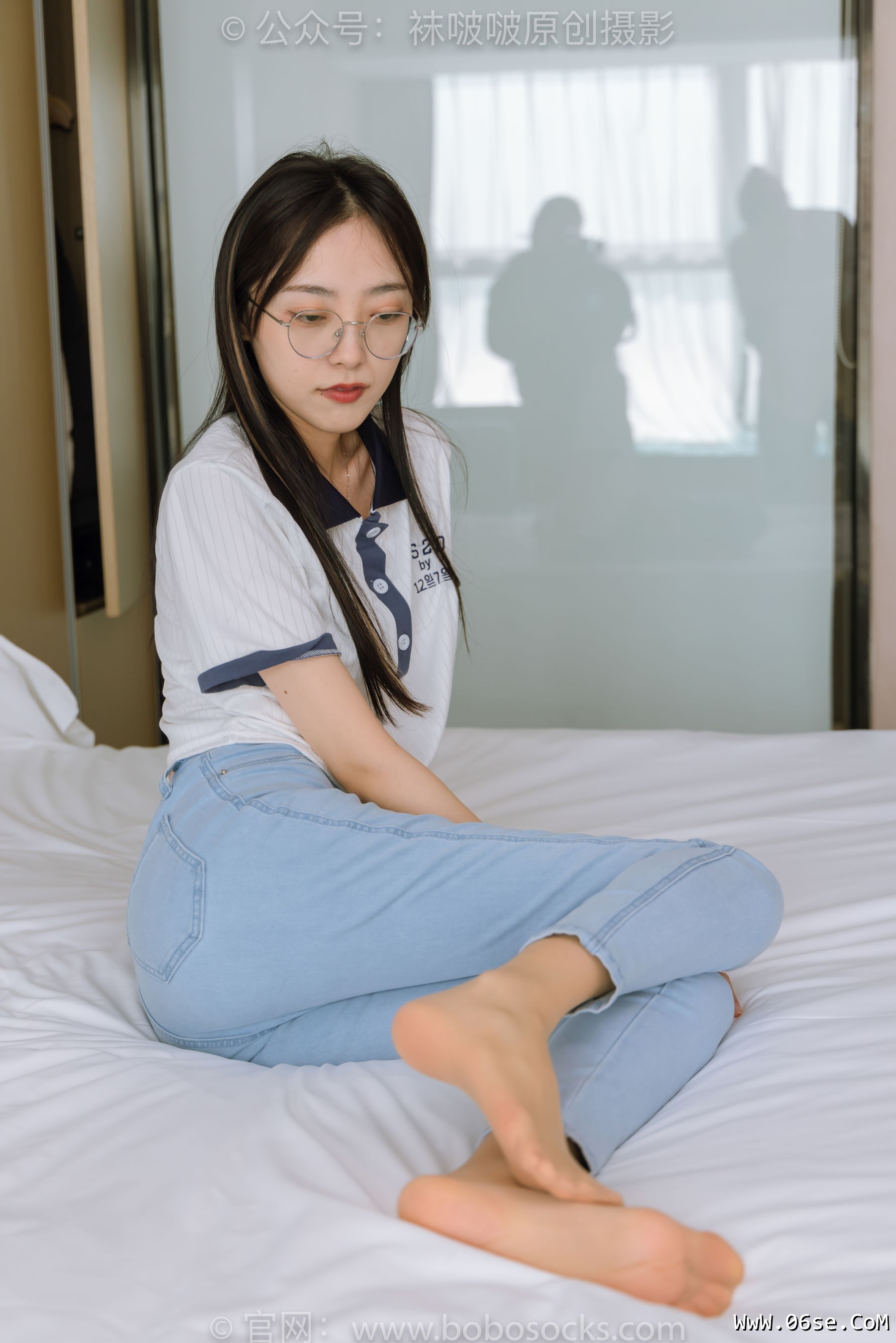 图片[116]-BoBoSocks袜啵啵 No.161 稚予-贝壳头板鞋、肉丝、裤里丝[140P]-六色网